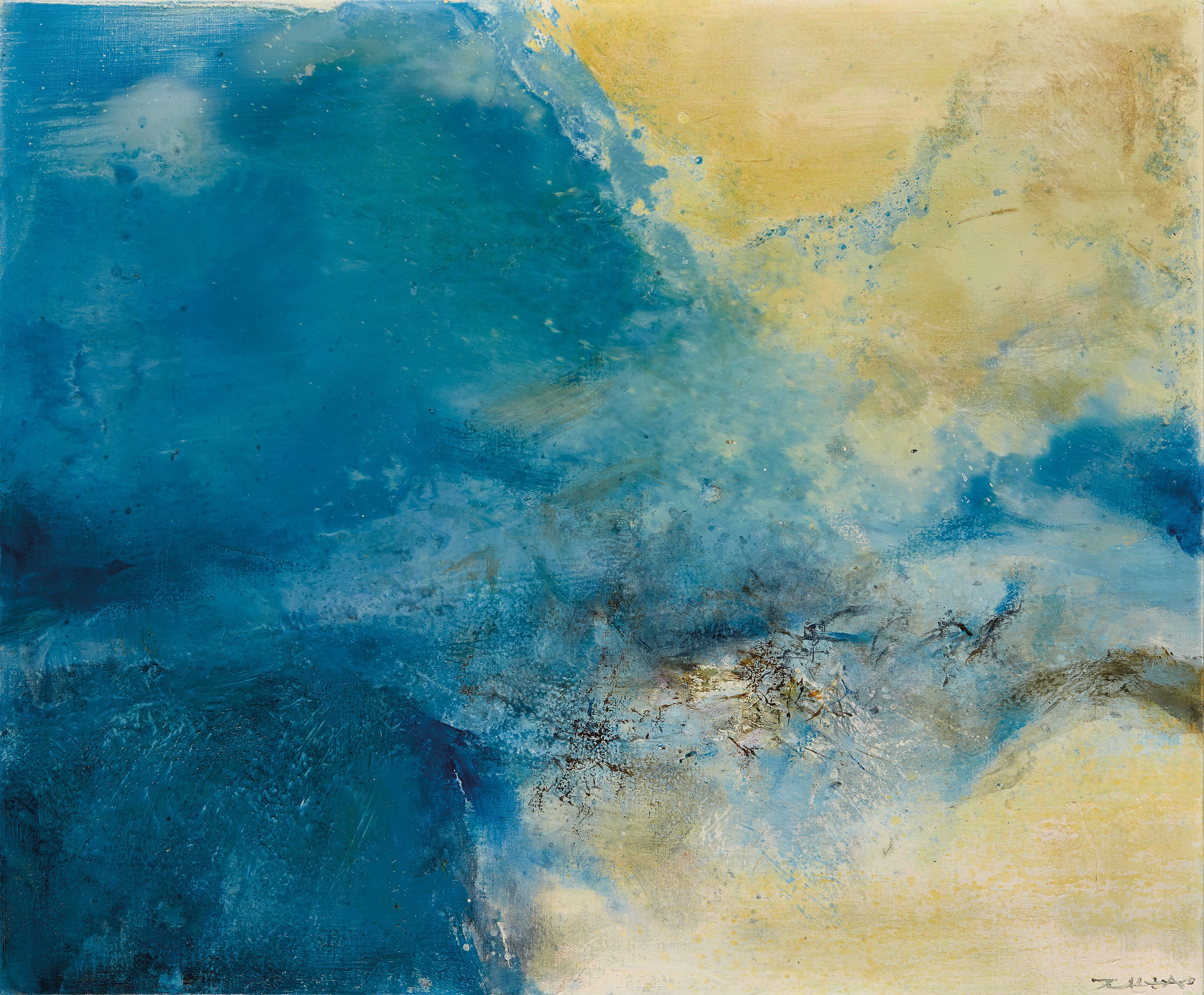 ZAO WOU-KI (ZHAO WUJI, FRENCH/CHINESE, 1920-2013)
