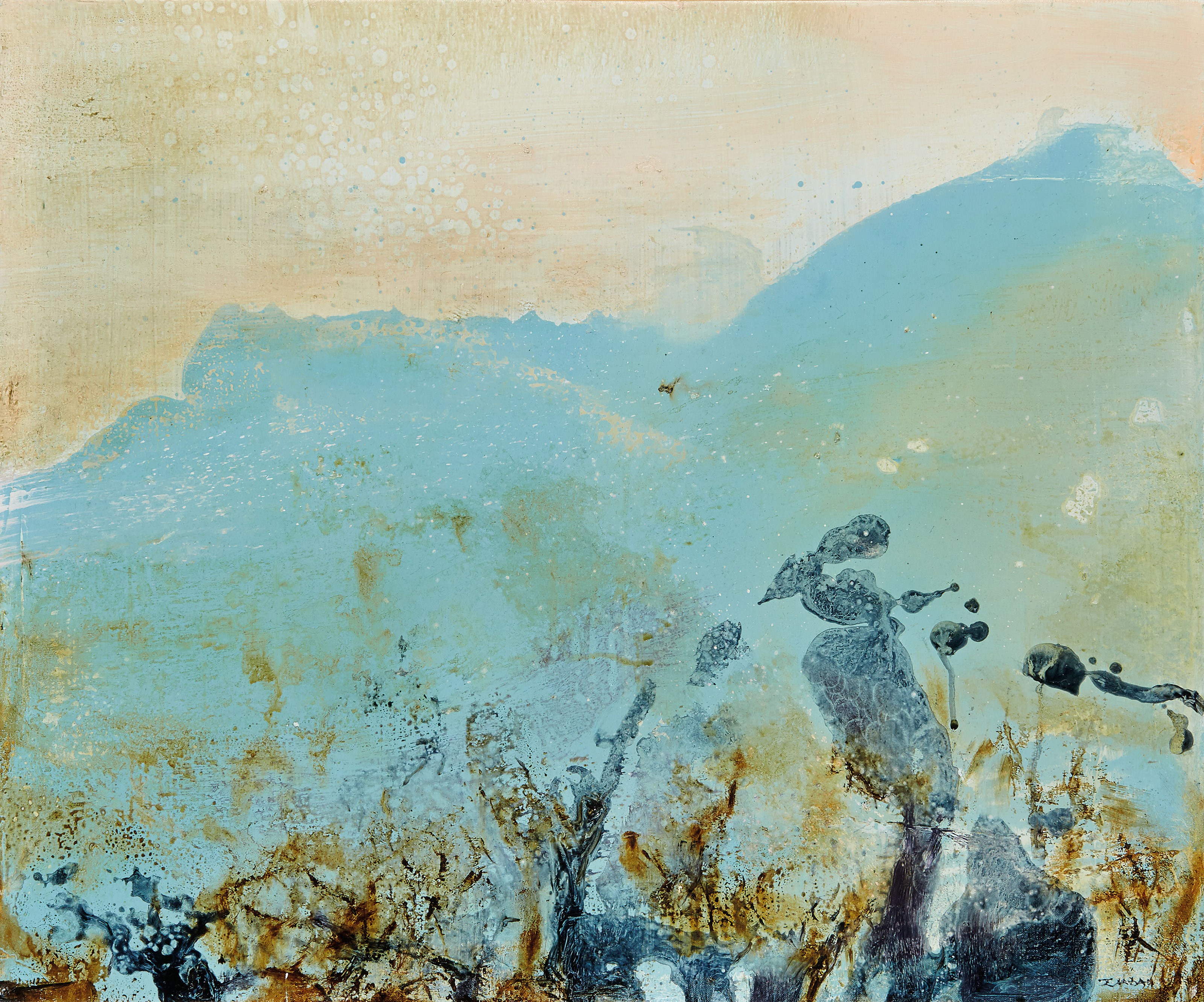 ZAO WOU-KI (ZHAO WUJI, French/Chinese, 1920-2013)