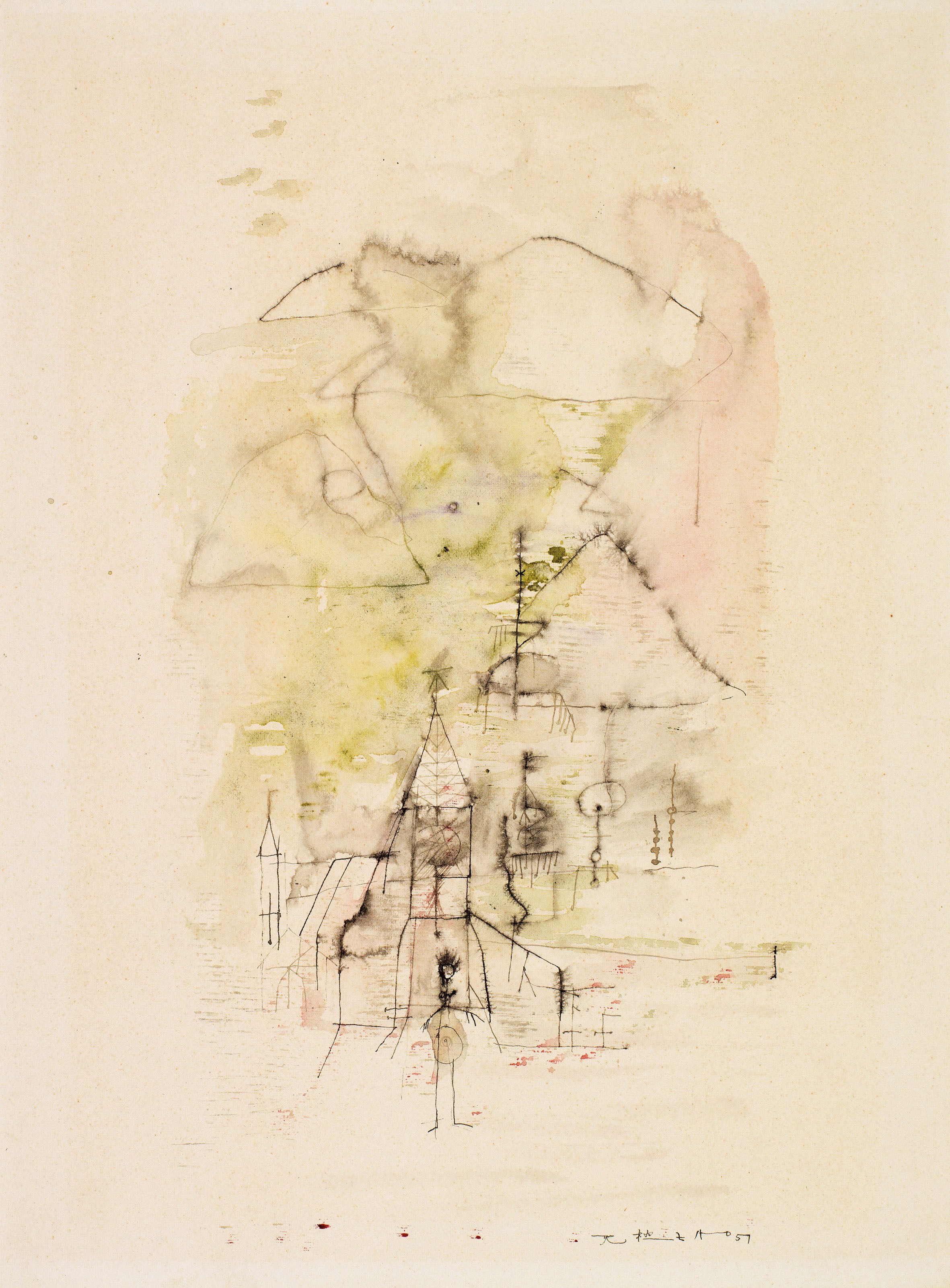 ZAO WOU-KI (ZHAO WUJI, FRENCH/CHINESE, 1920-2013)