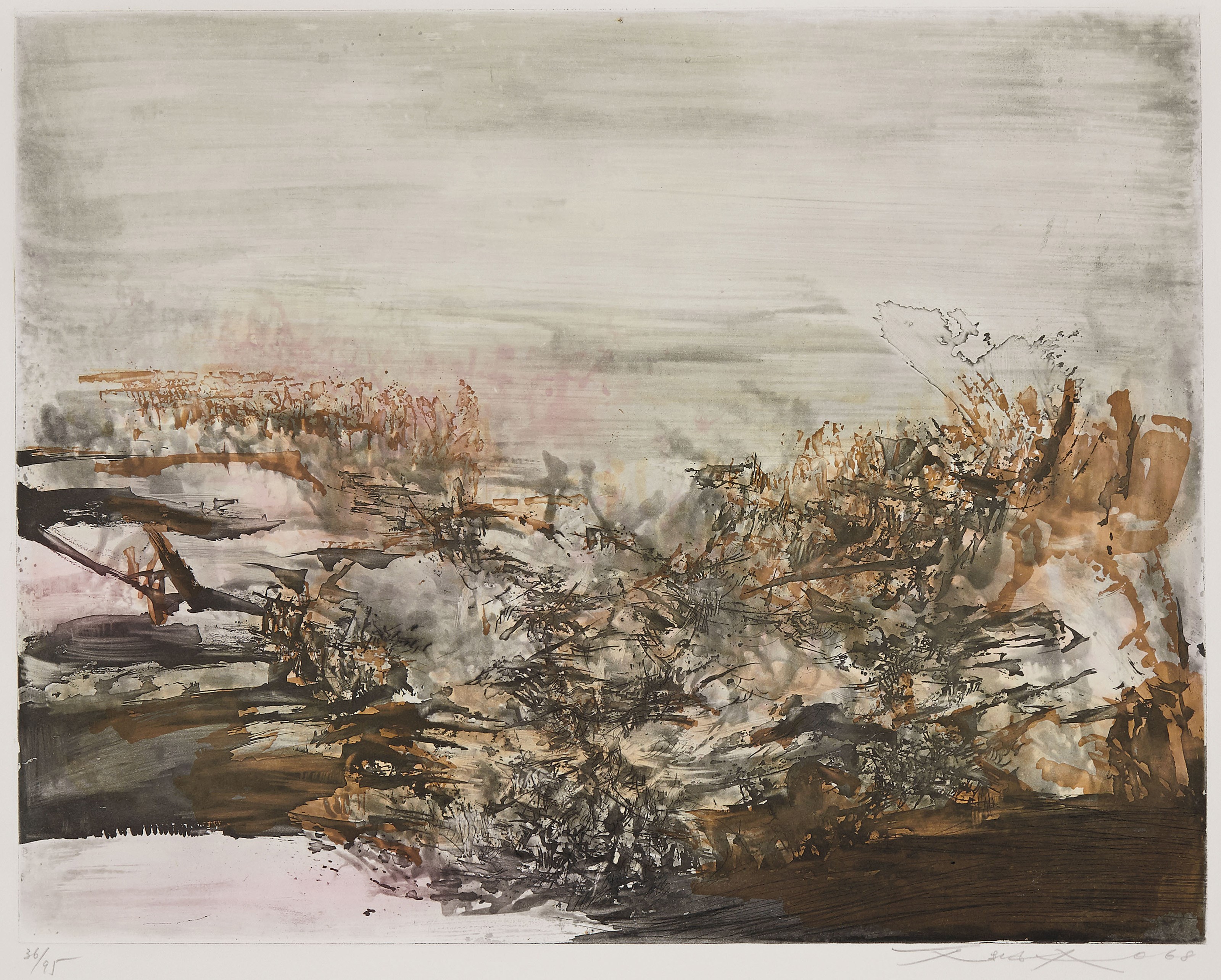 ZAO WOU-KI (ZHAO WUJI, FRENCH/CHINESE, 1920-2013)