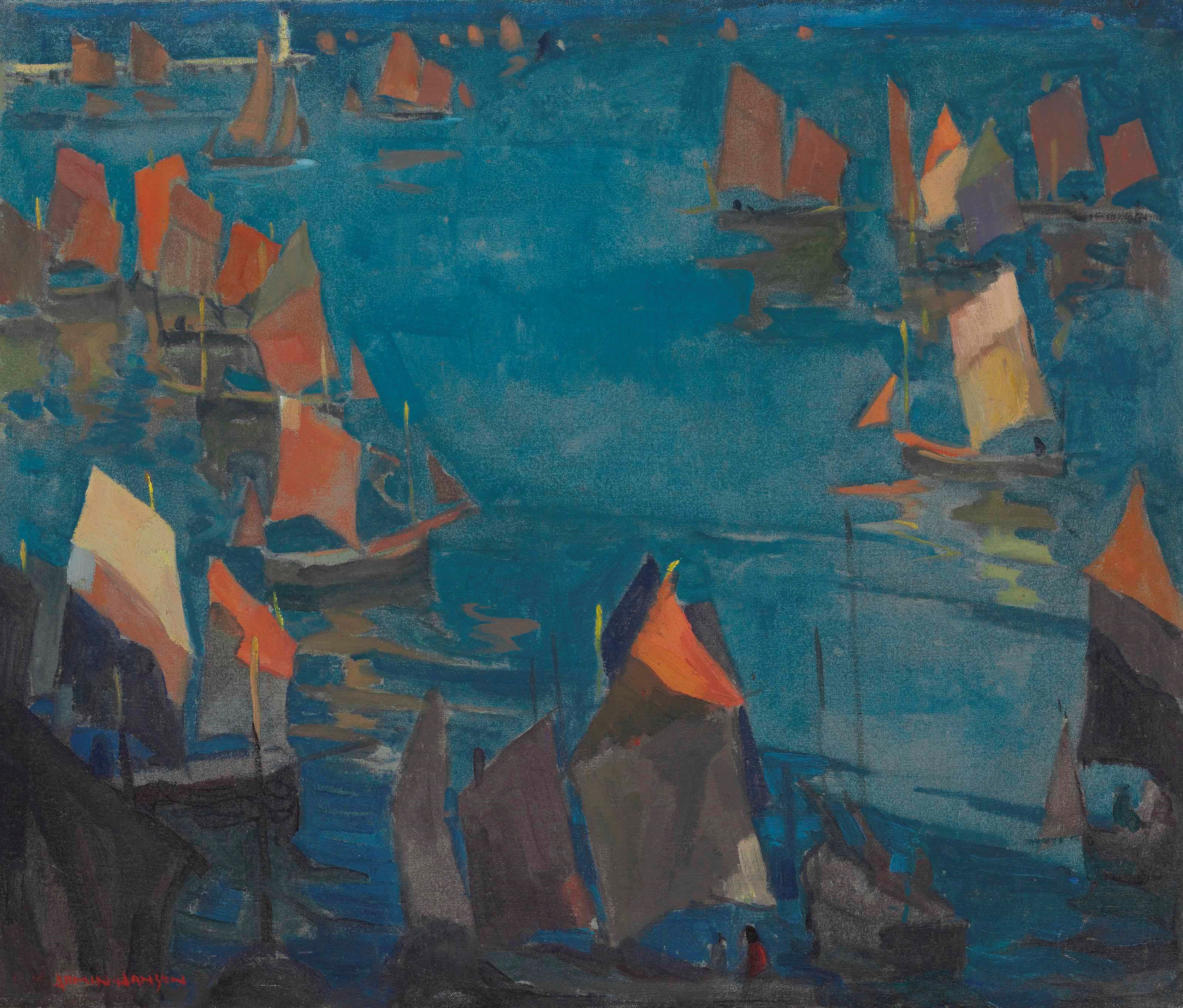 Armin Hansen (American, 1886-1957)