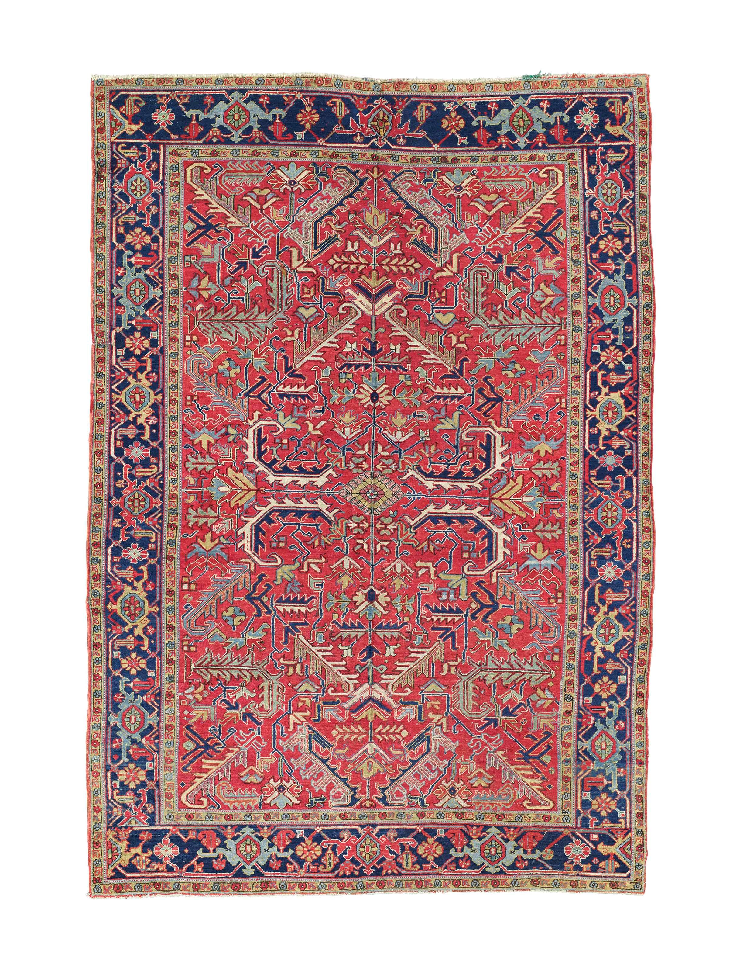 A Heriz carpet