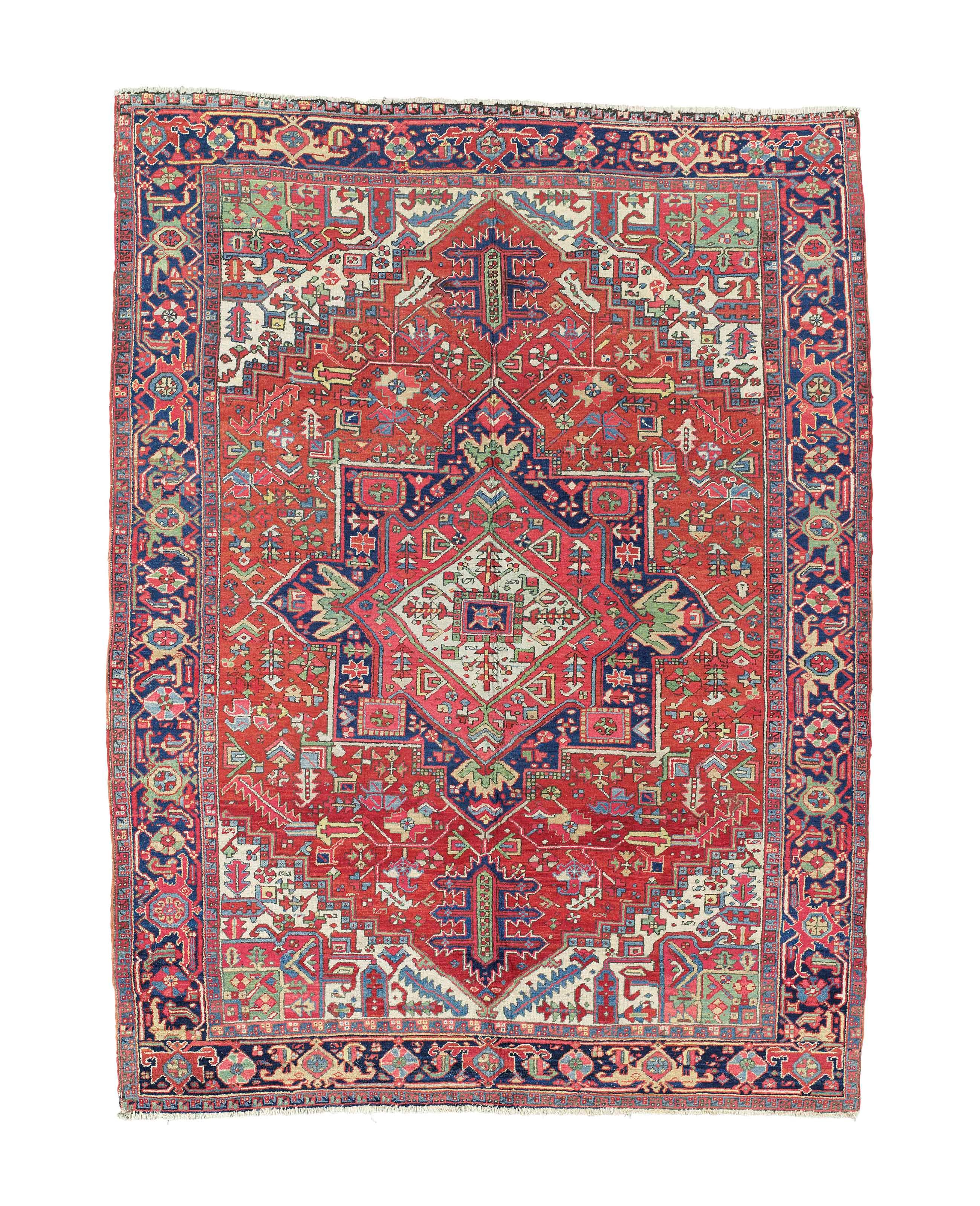 A Heriz carpet