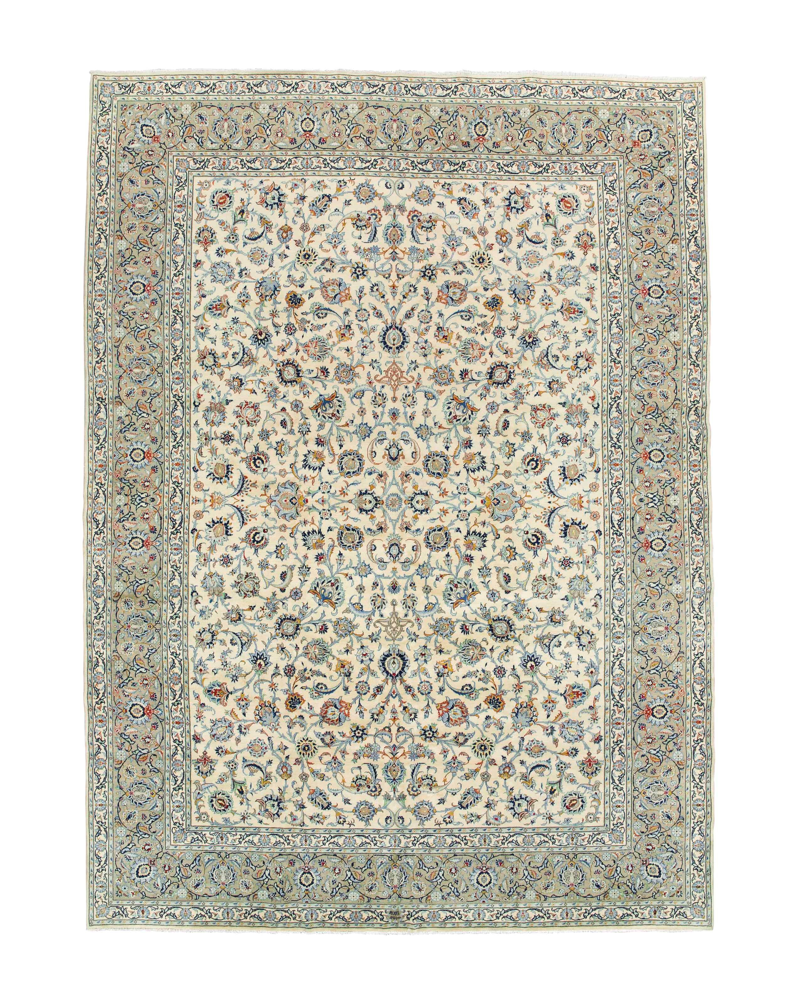 A fine Kashan carpet