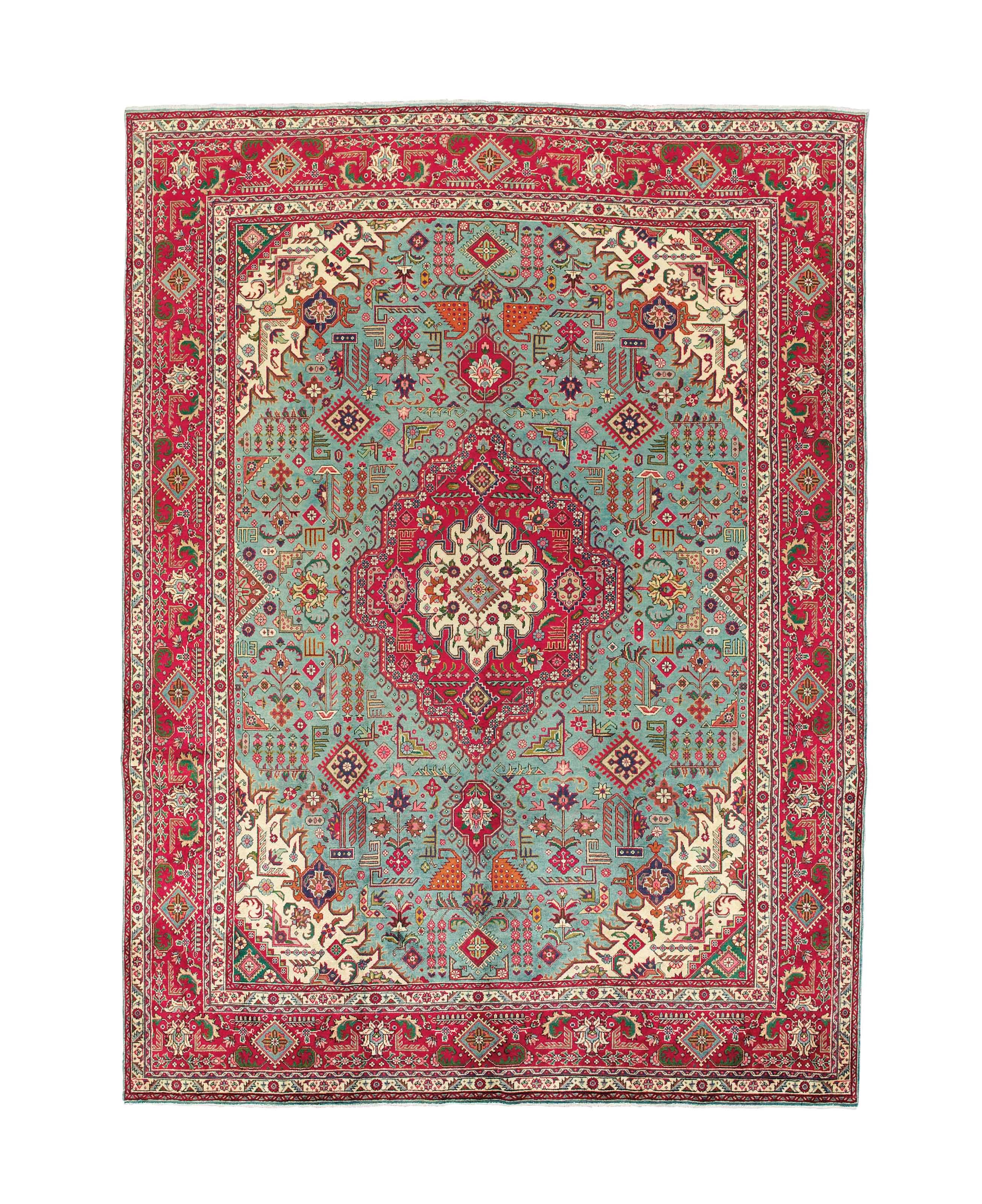 A fine Tabriz carpet