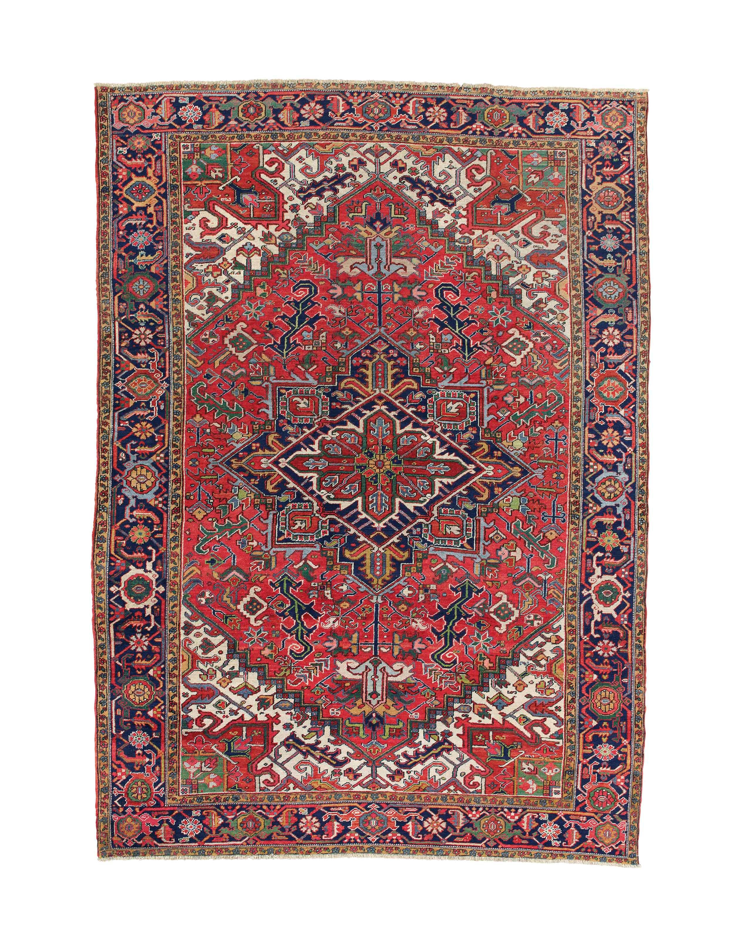 A Heriz carpet