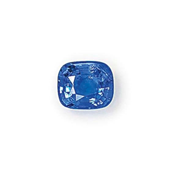 A SAPPHIRE SINGLE-STONE RING