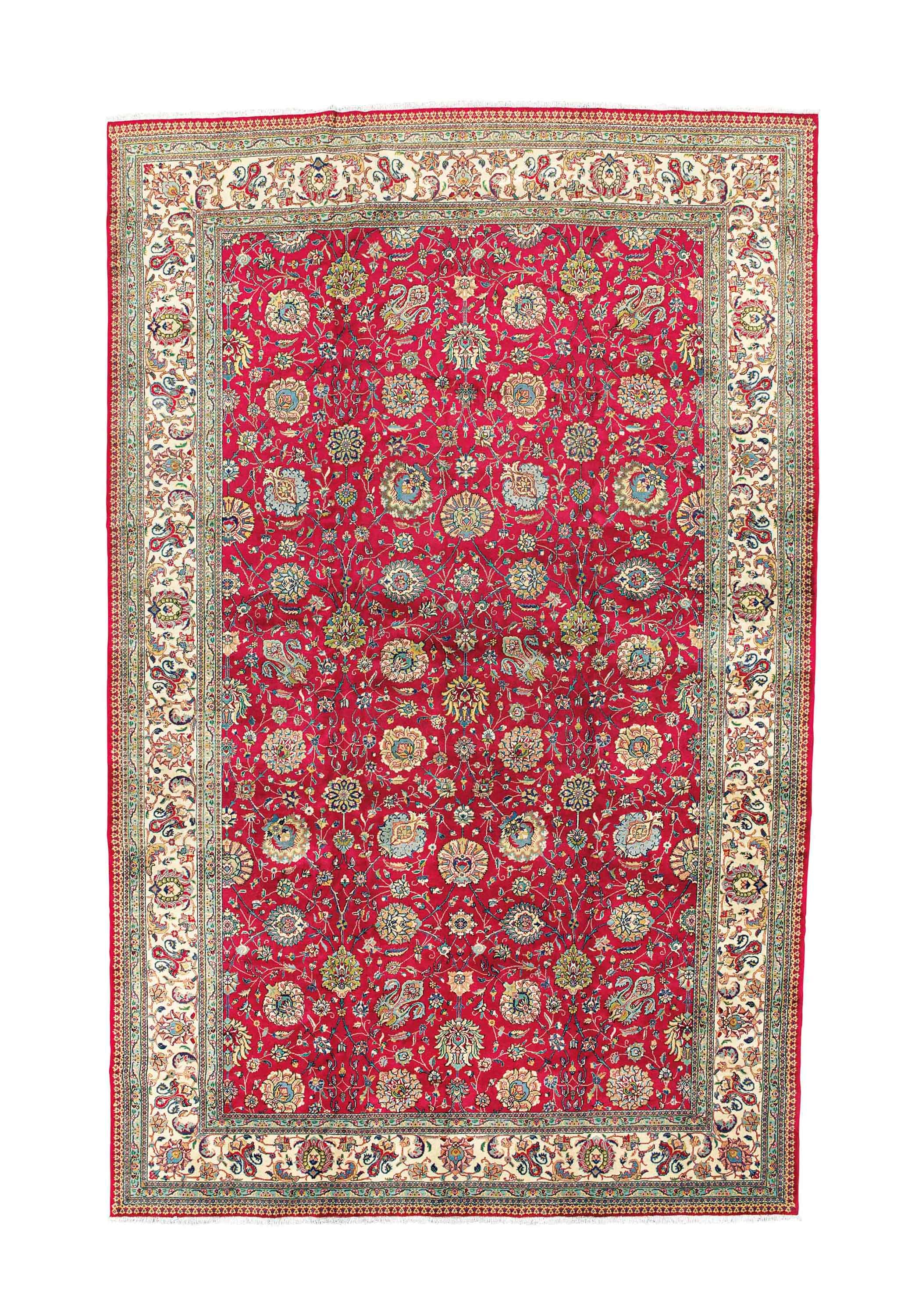A fine Tabriz carpet
