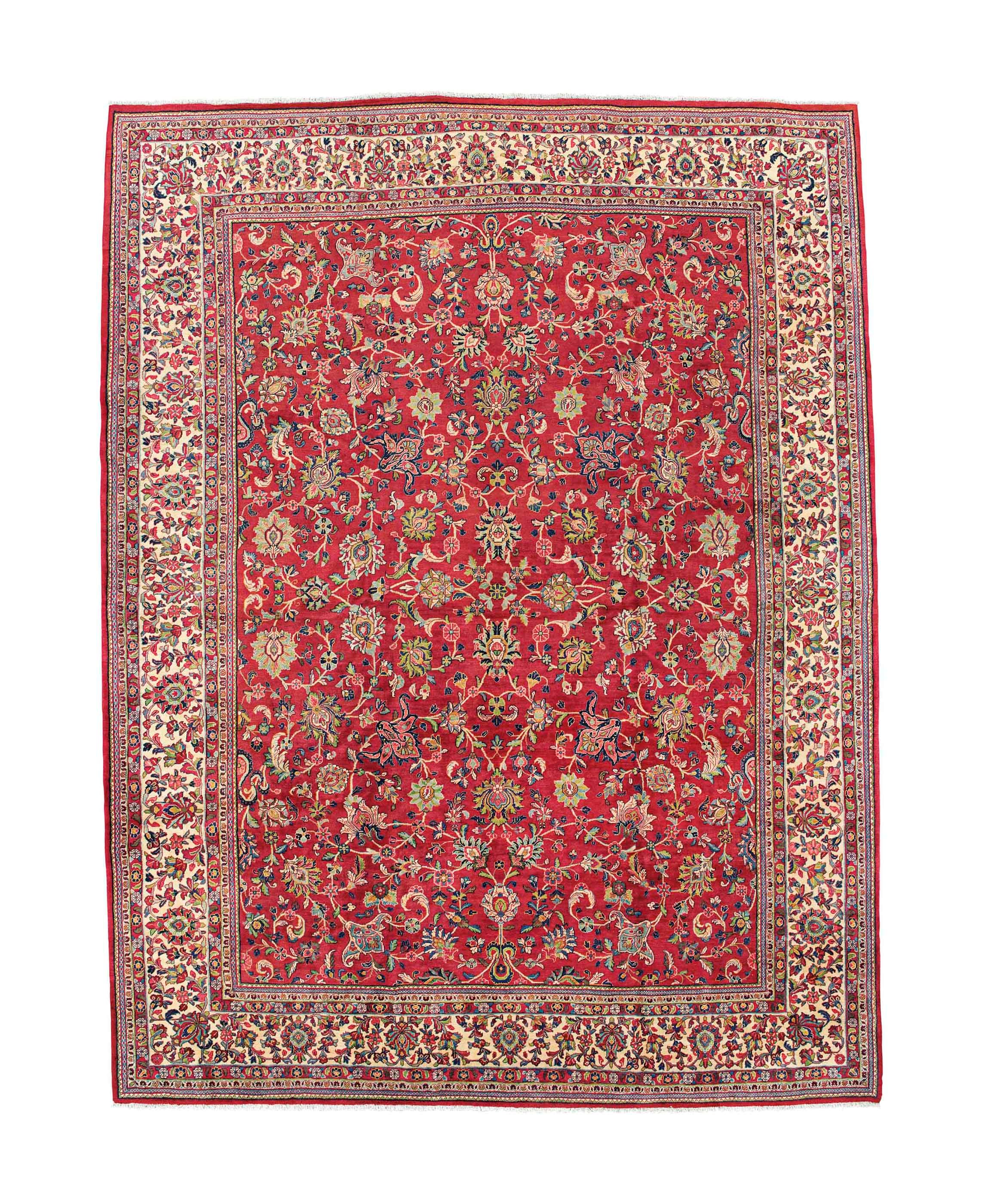 A fine Sarouk carpet