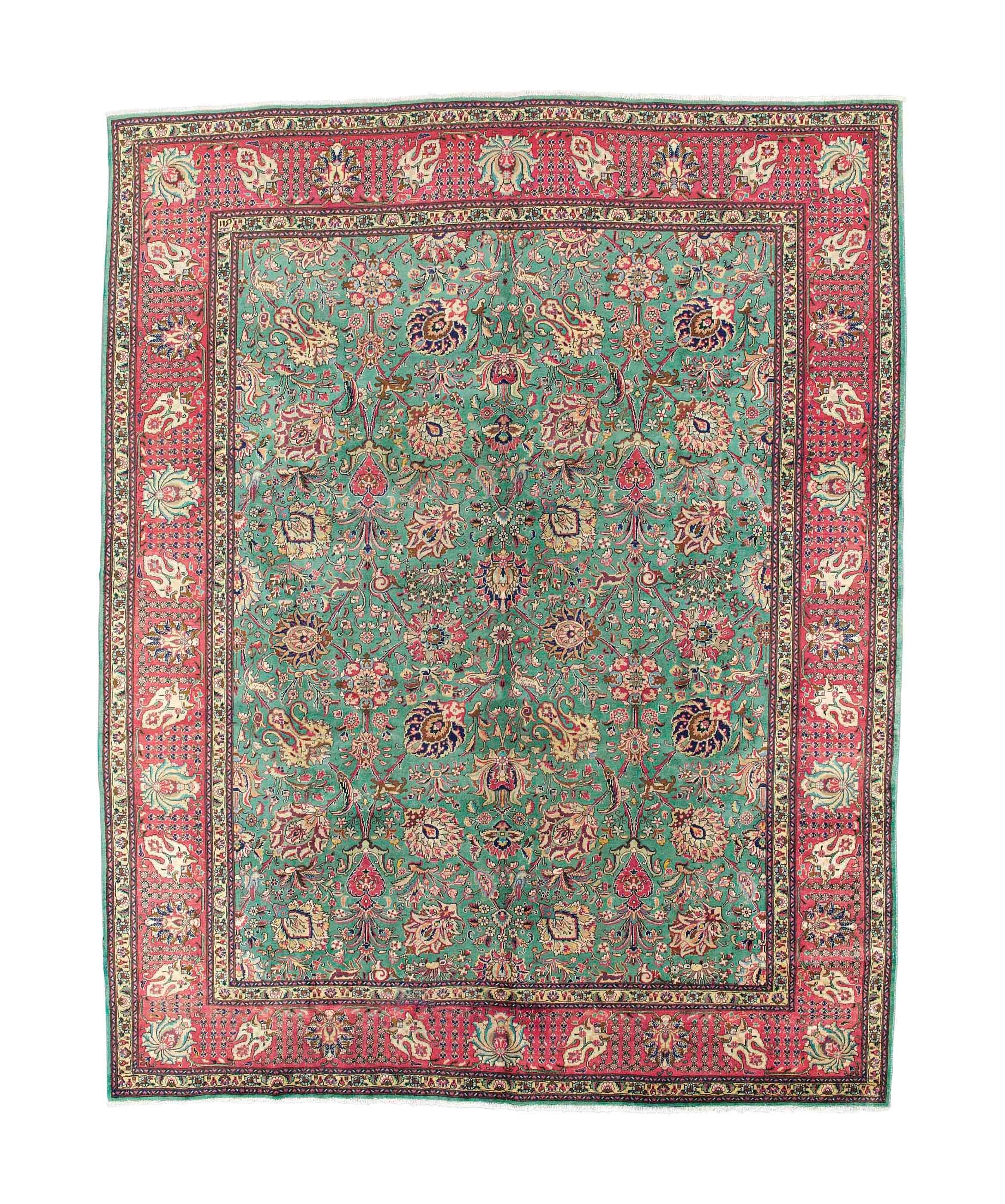A fine Tabriz carpet