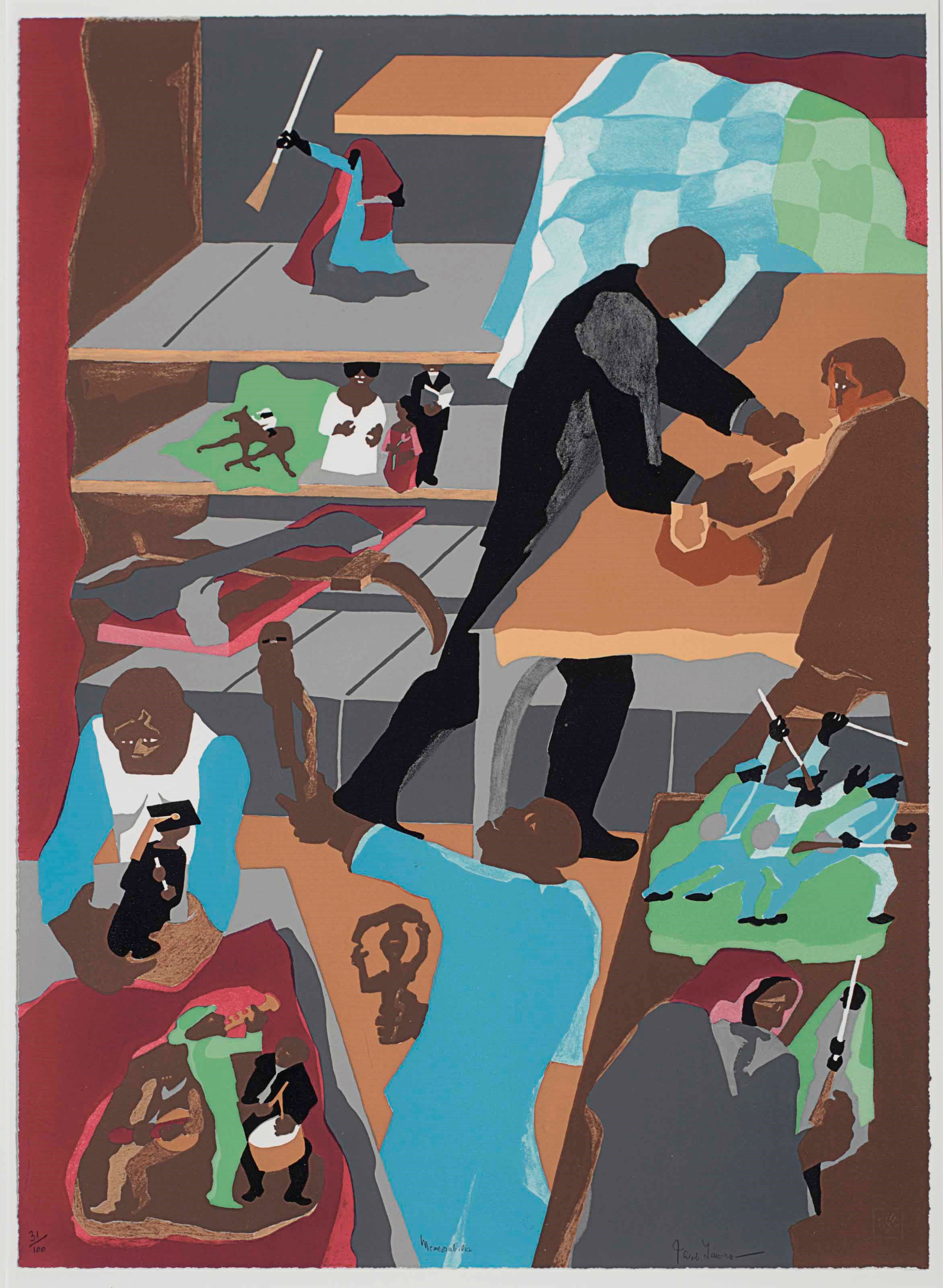 JACOB LAWRENCE (1917-2000)