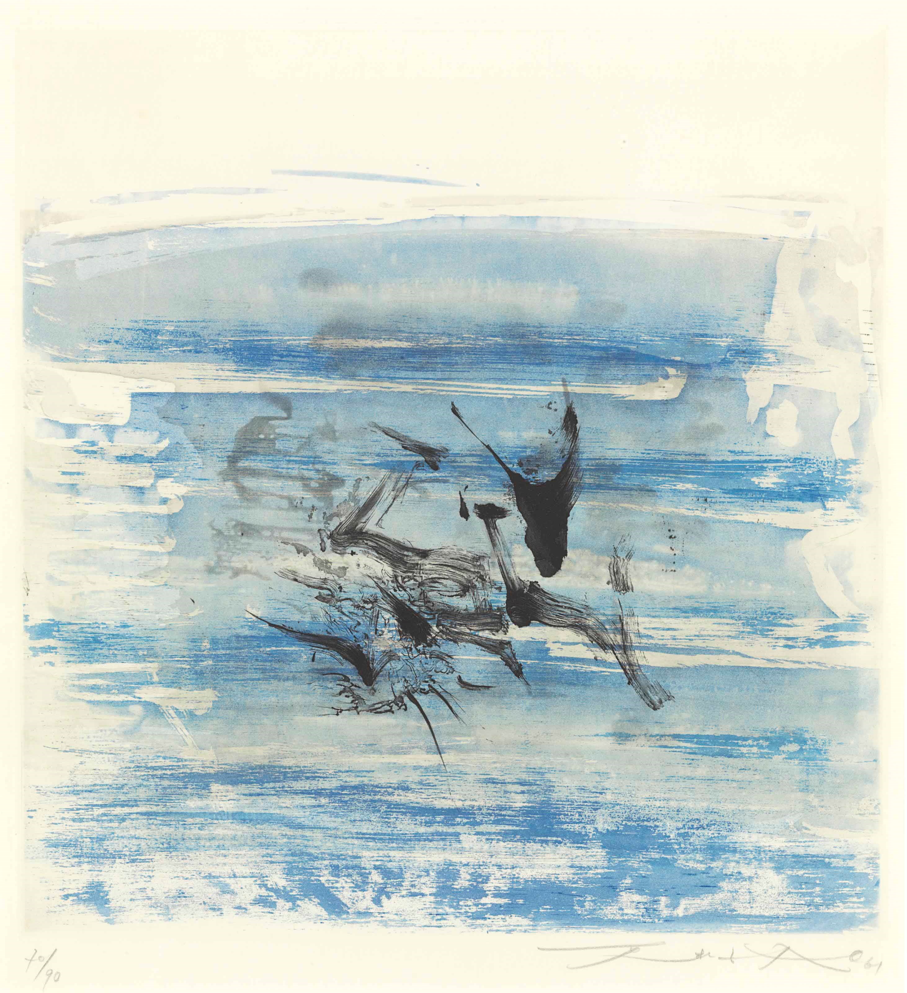 ZAO WOU-KI (1920-2013)