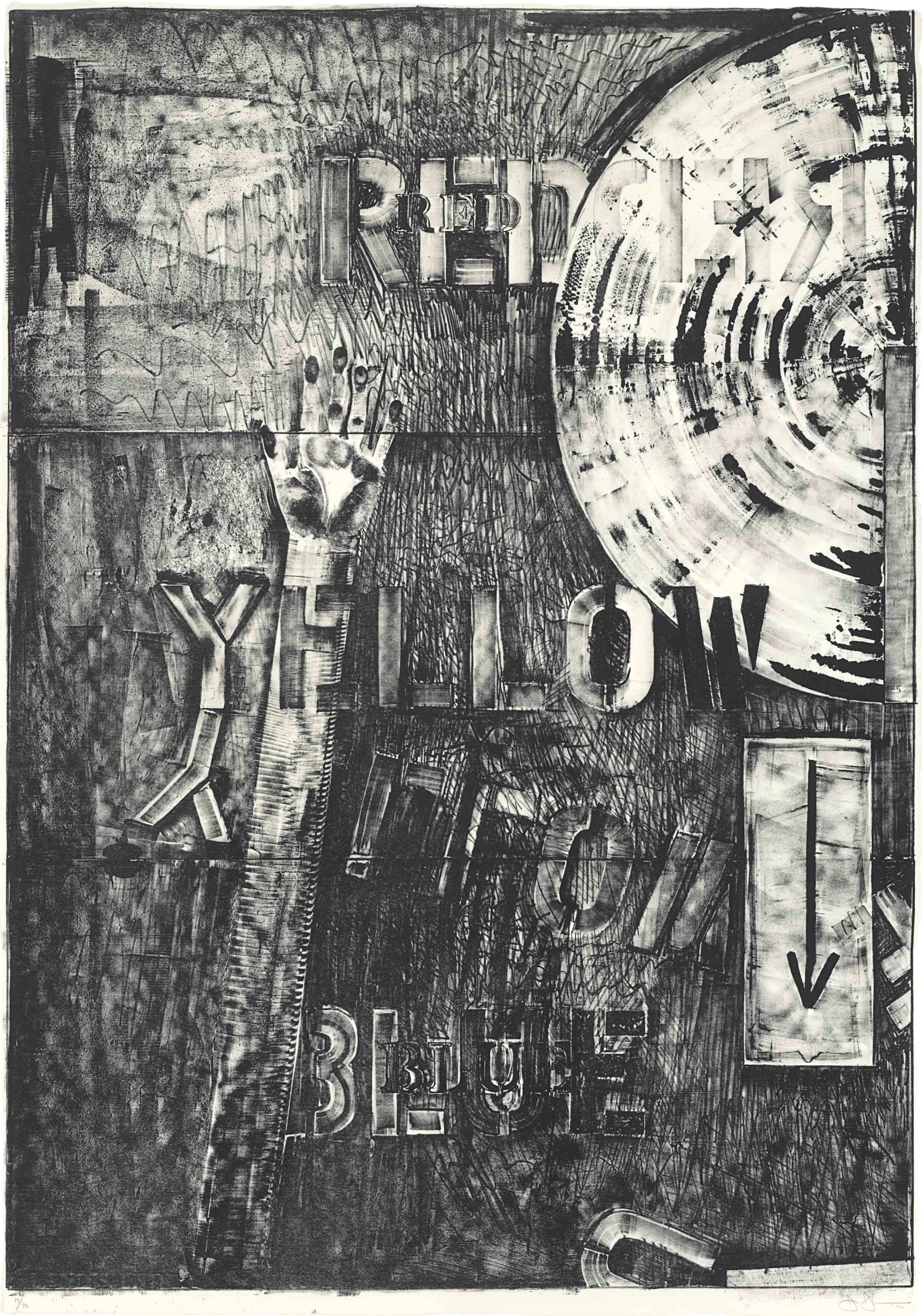JASPER JOHNS (B. 1930)