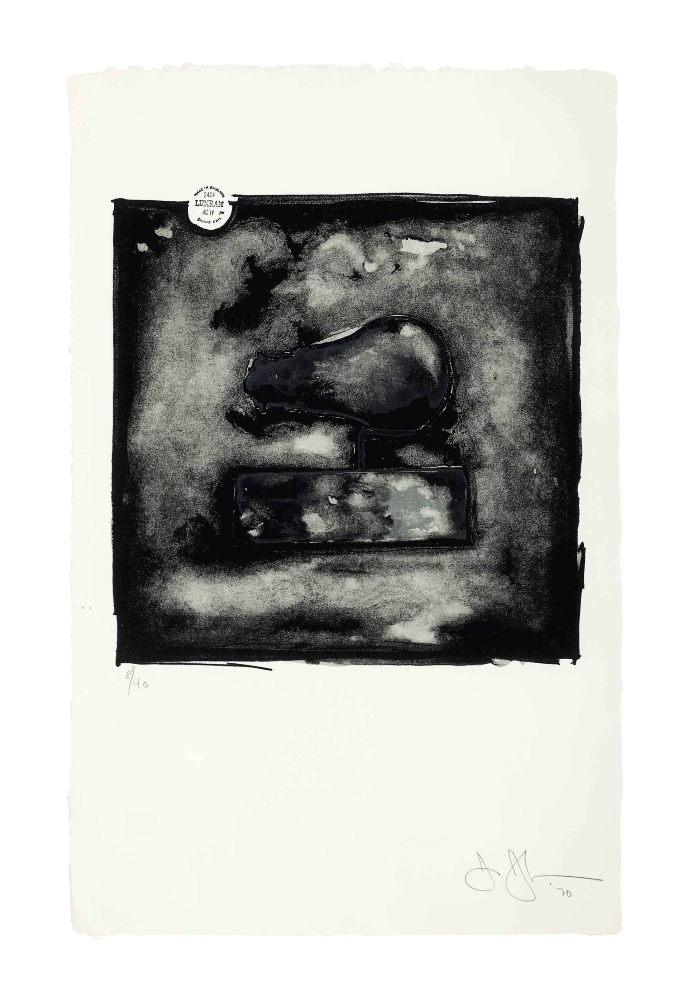 JASPER JOHNS (B. 1930)