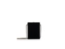 CHANEL. A BLACK LUCITE & CRYSTAL NO. 5 EVENING BAG