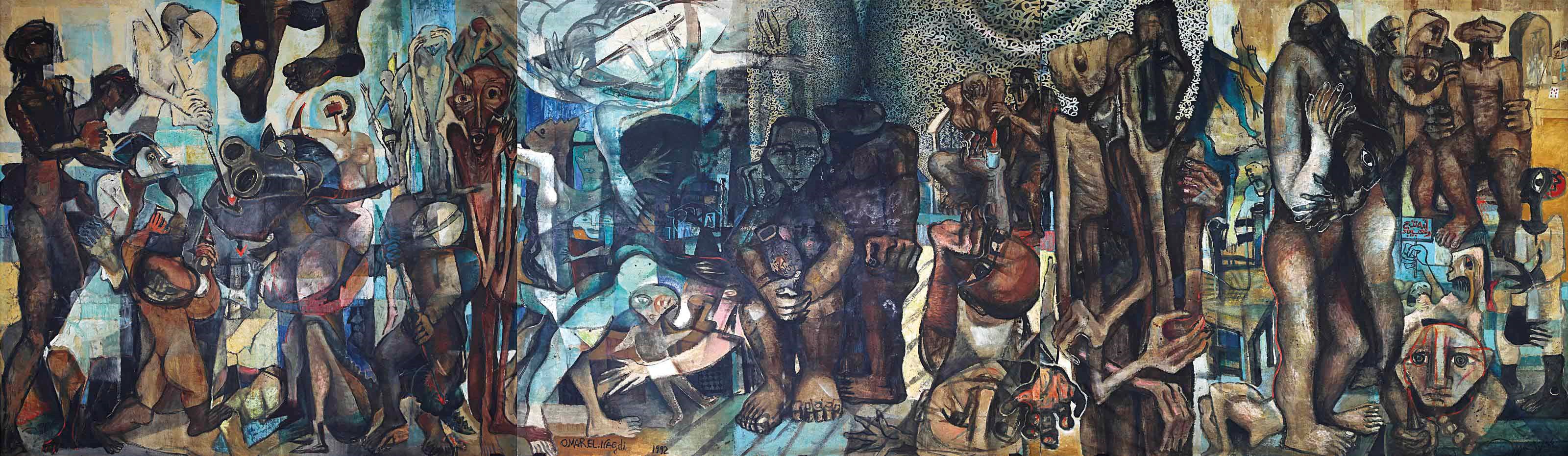 Omar El-Nagdi (Egyptian, b. 1931)