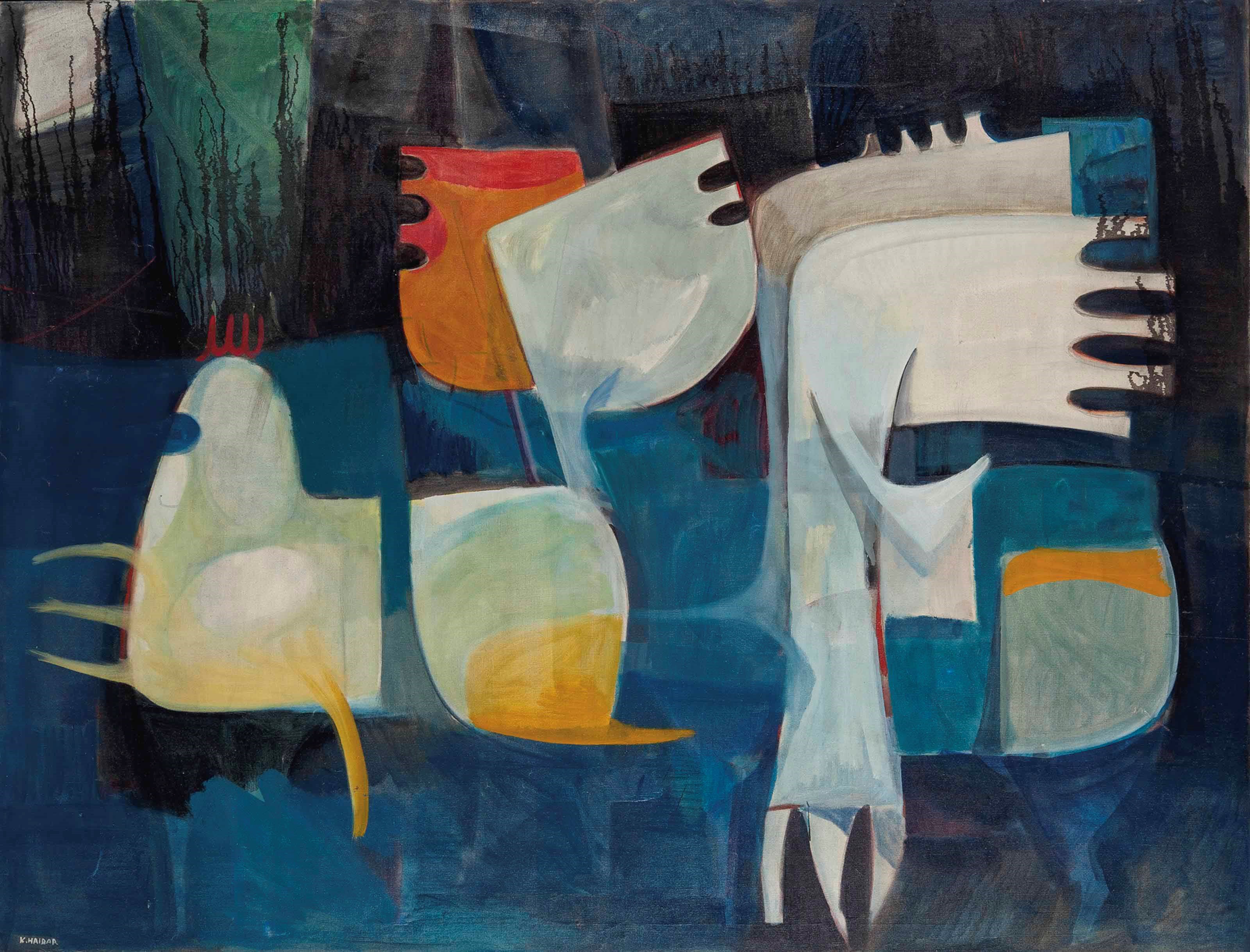 Kadhim Haider (Iraqi, 1932-1985)