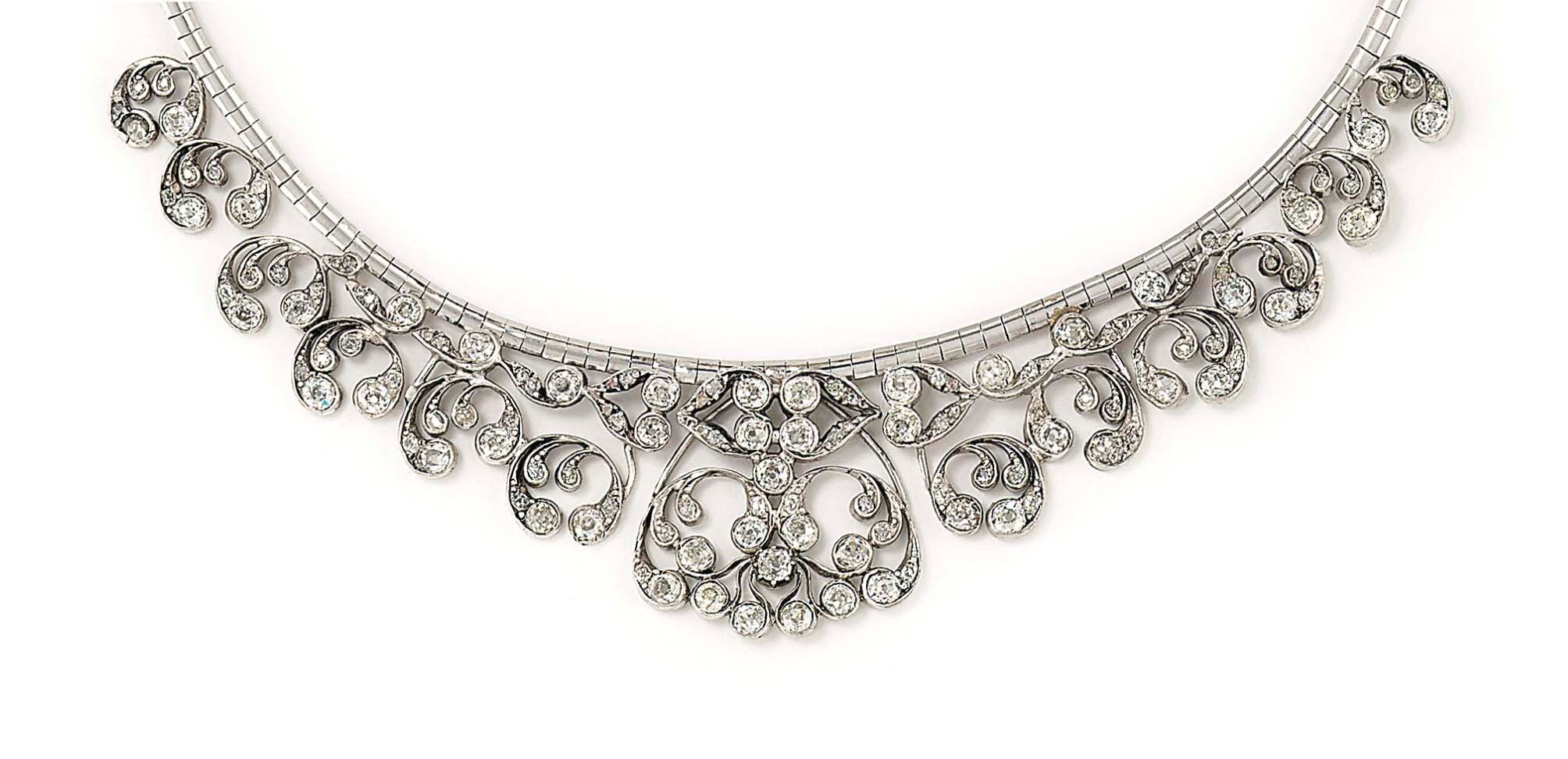 A DIAMOND NECKLACE