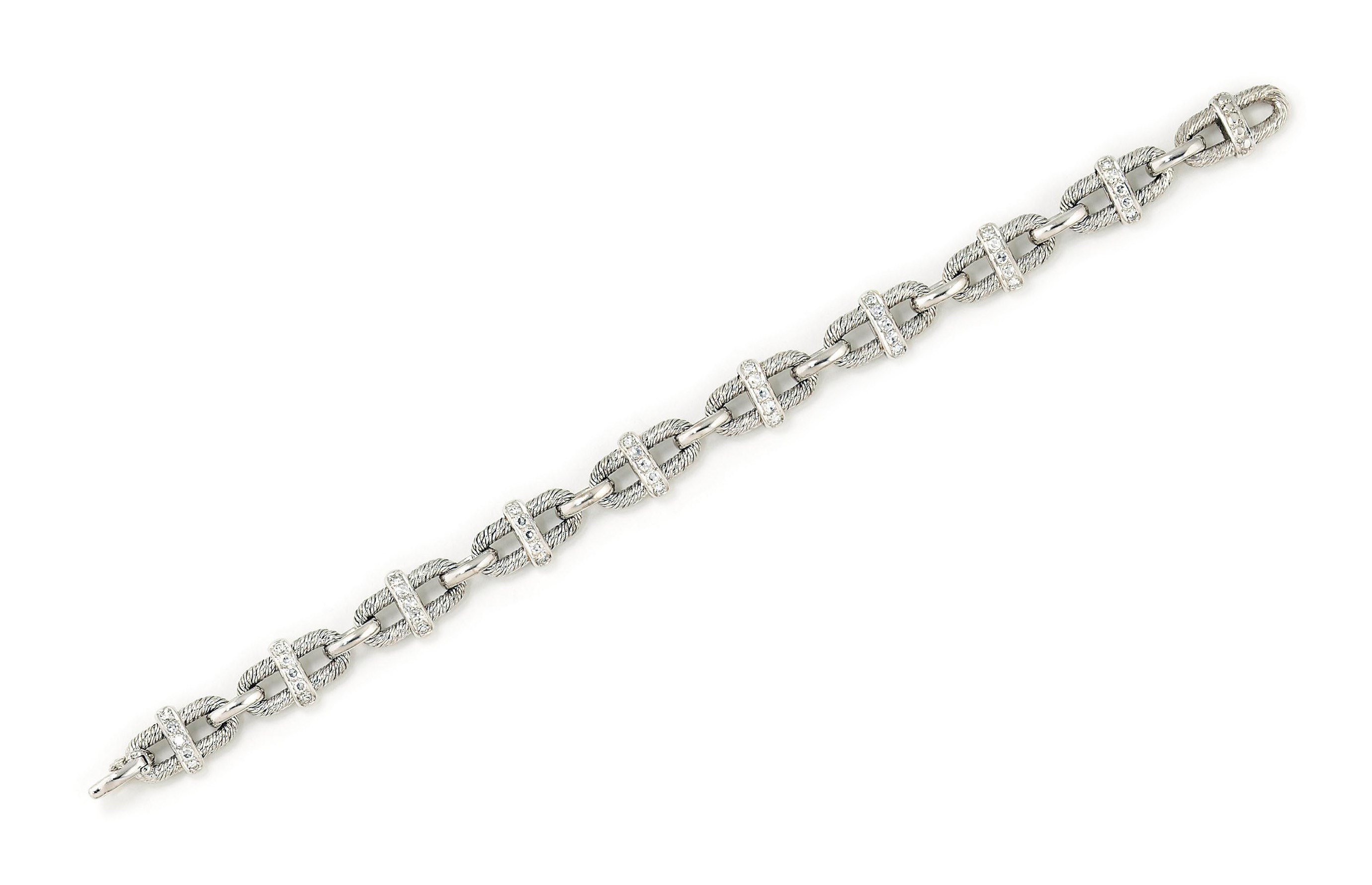 A DIAMOND-SET BRACELET
