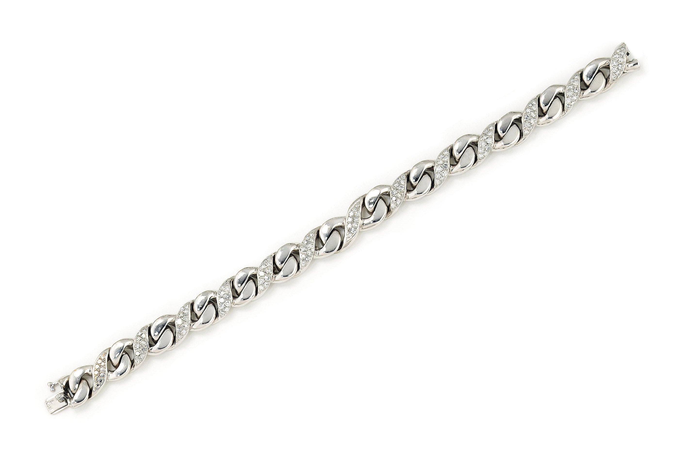 A DIAMOND-SET BRACELET