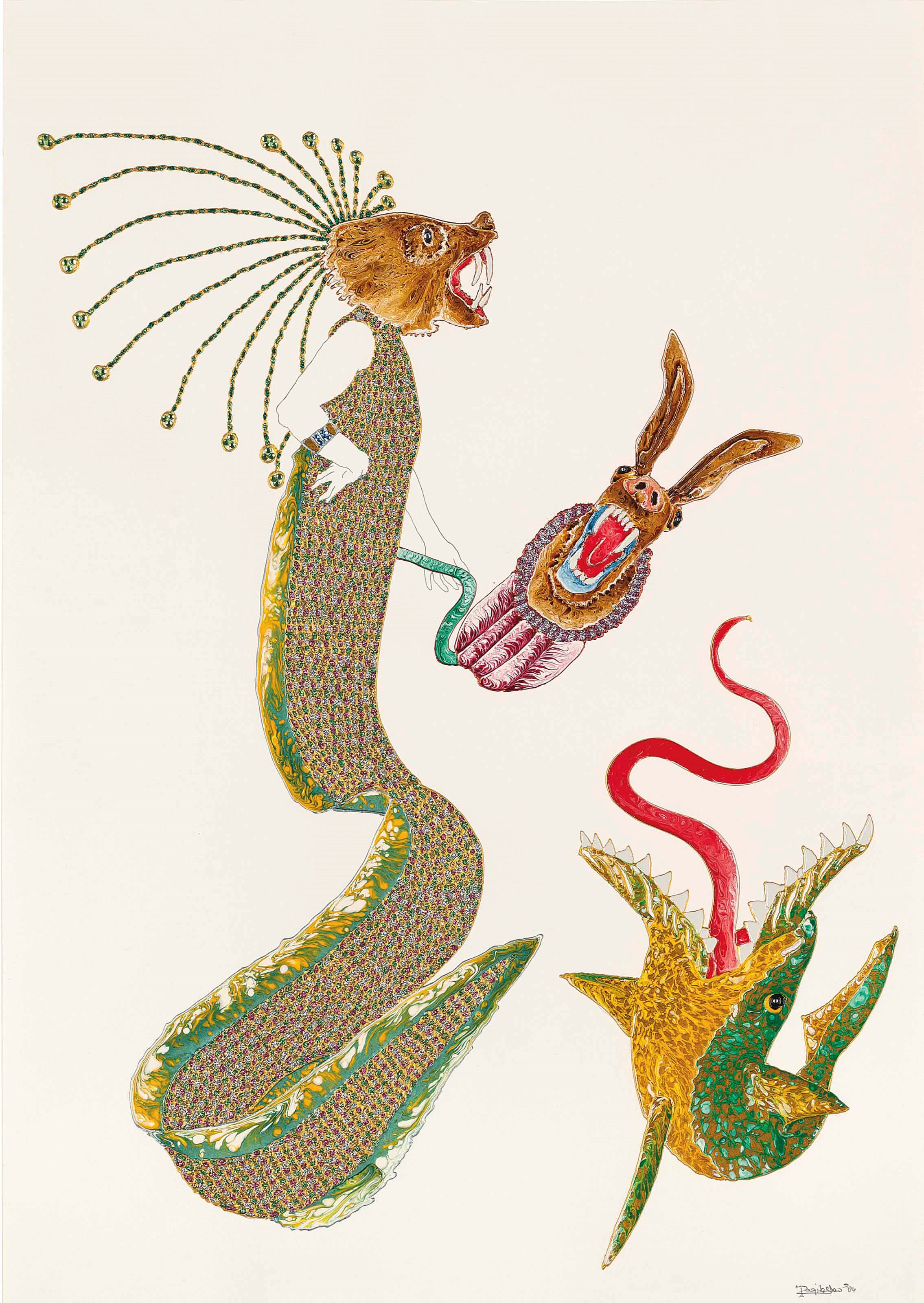 Raqib Shaw (B. 1974)