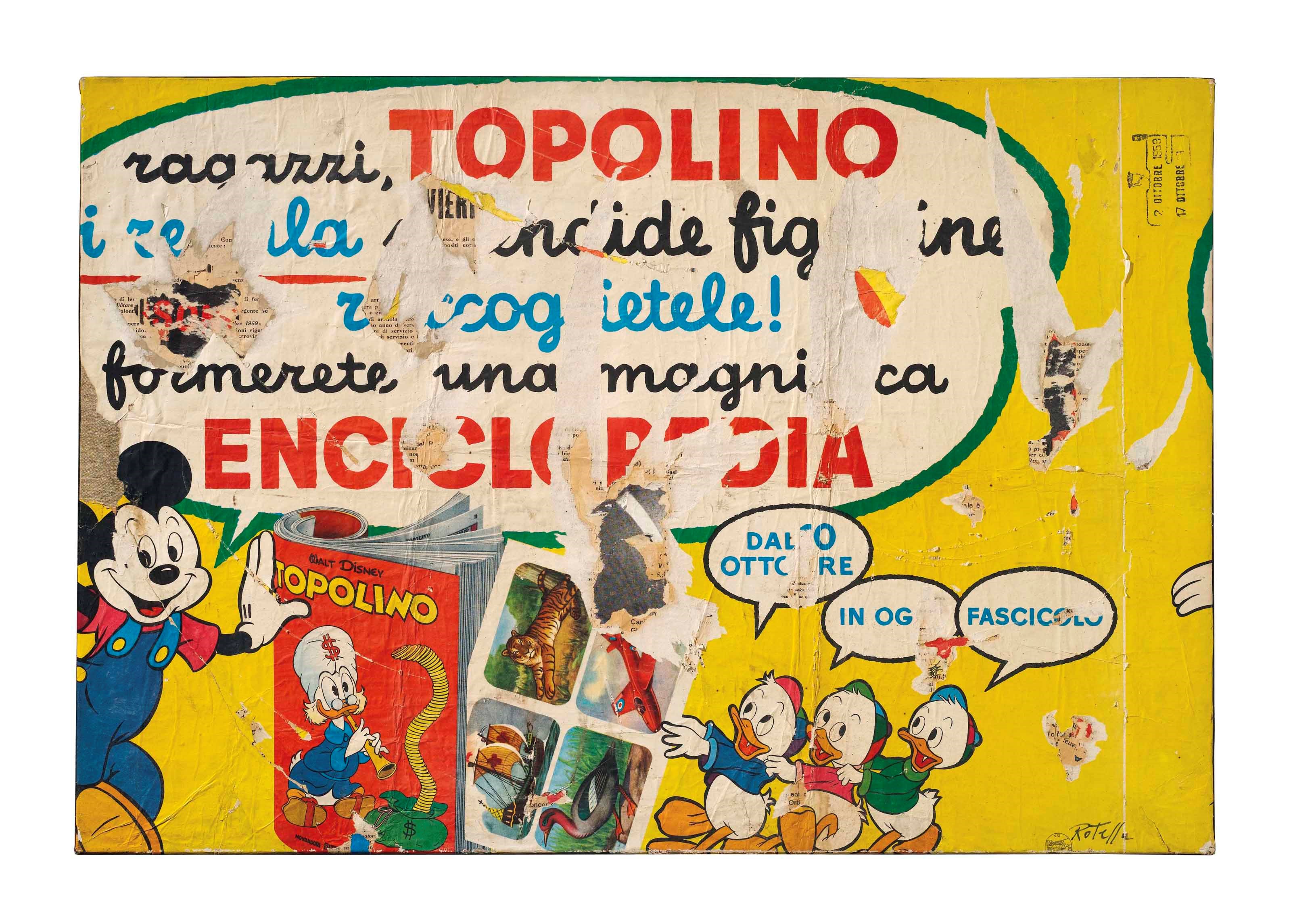 Mimmo Rotella (1918-2006)