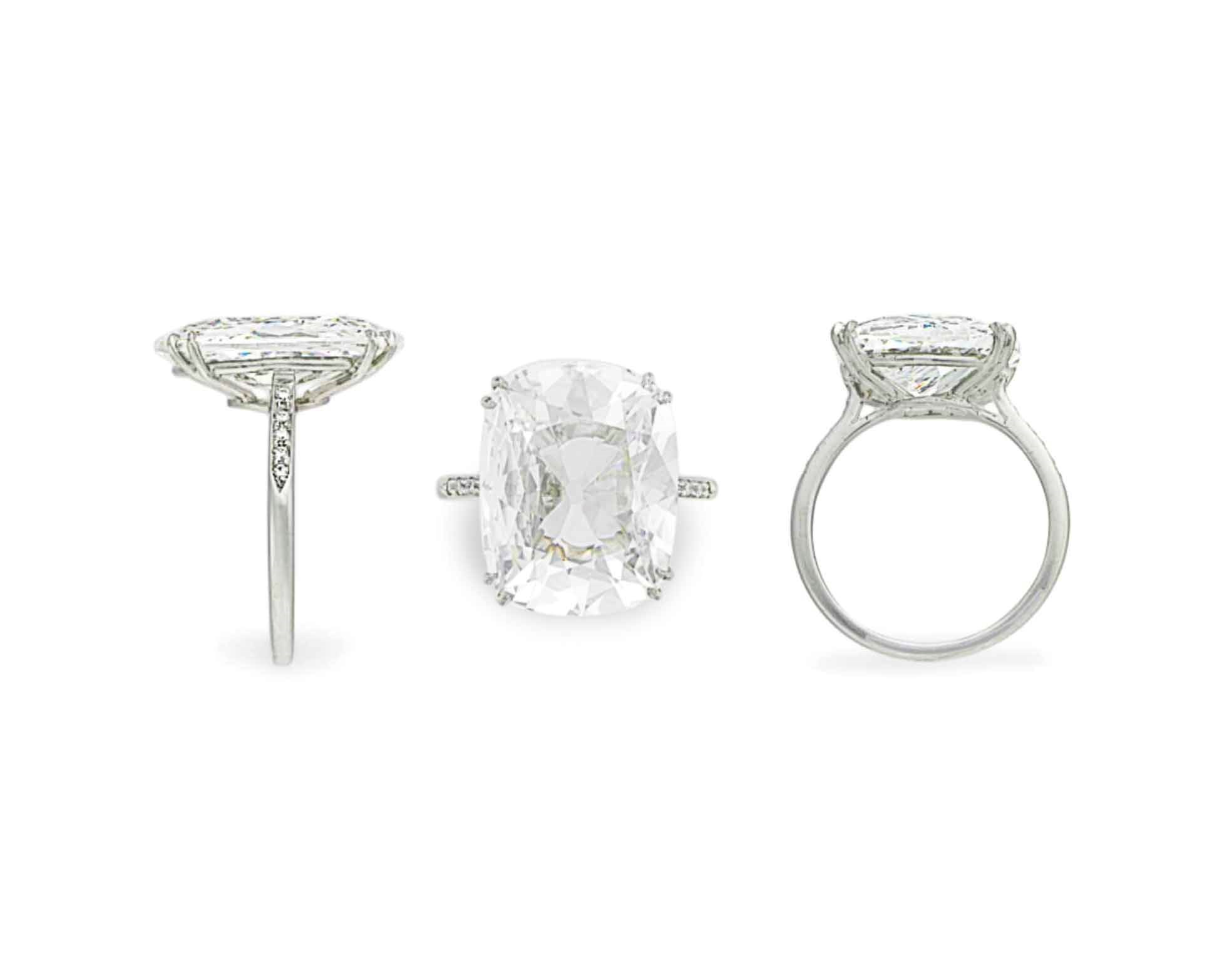 A CHARMING DIAMOND RING