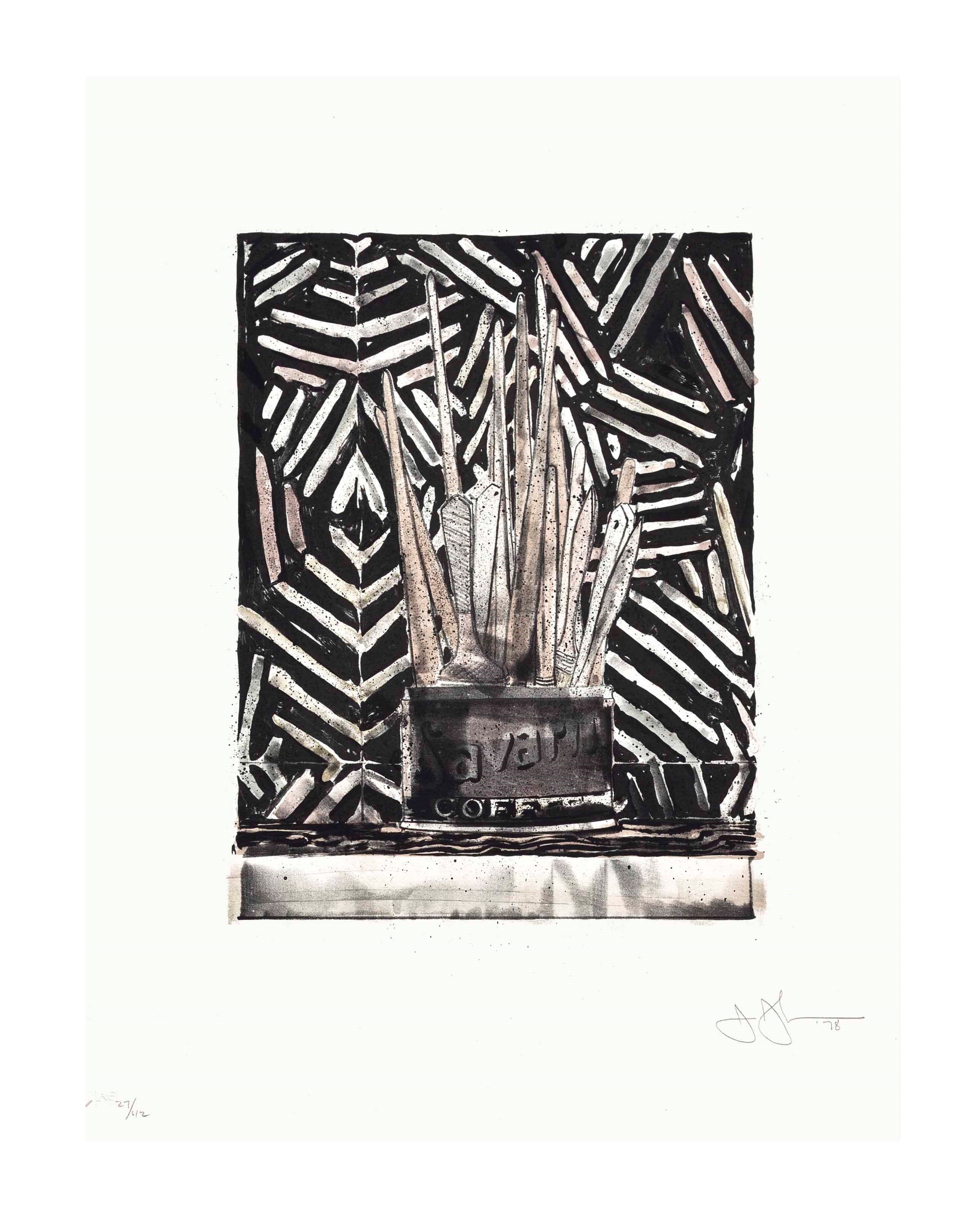 JASPER JOHNS (B. 1930)