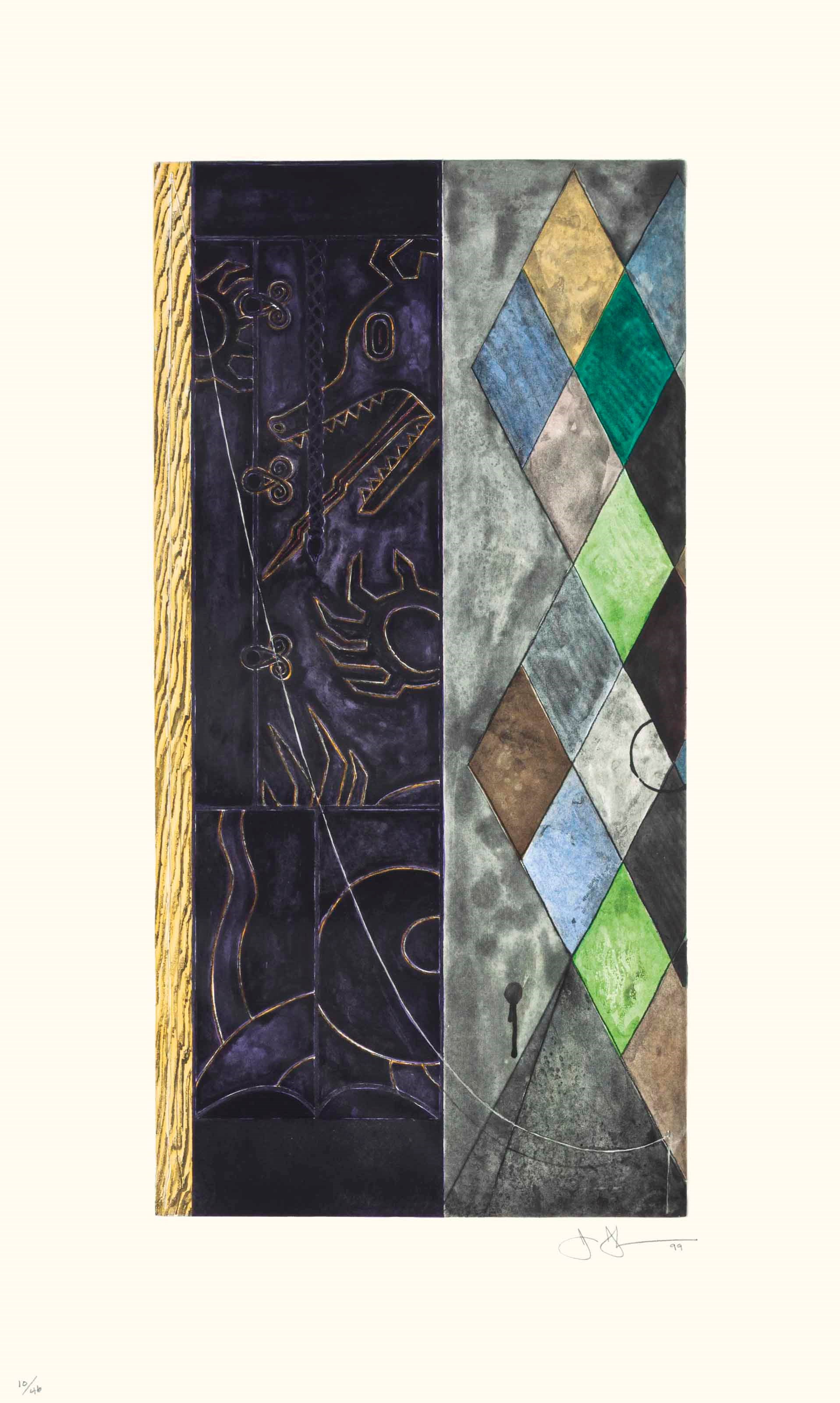 JASPER JOHNS (B. 1930)