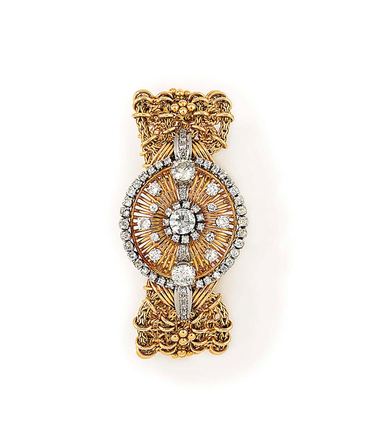 A DIAMOND-SET BRACELET