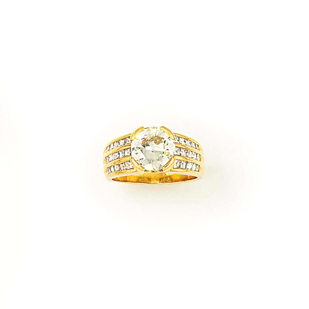 A DIAMOND RING