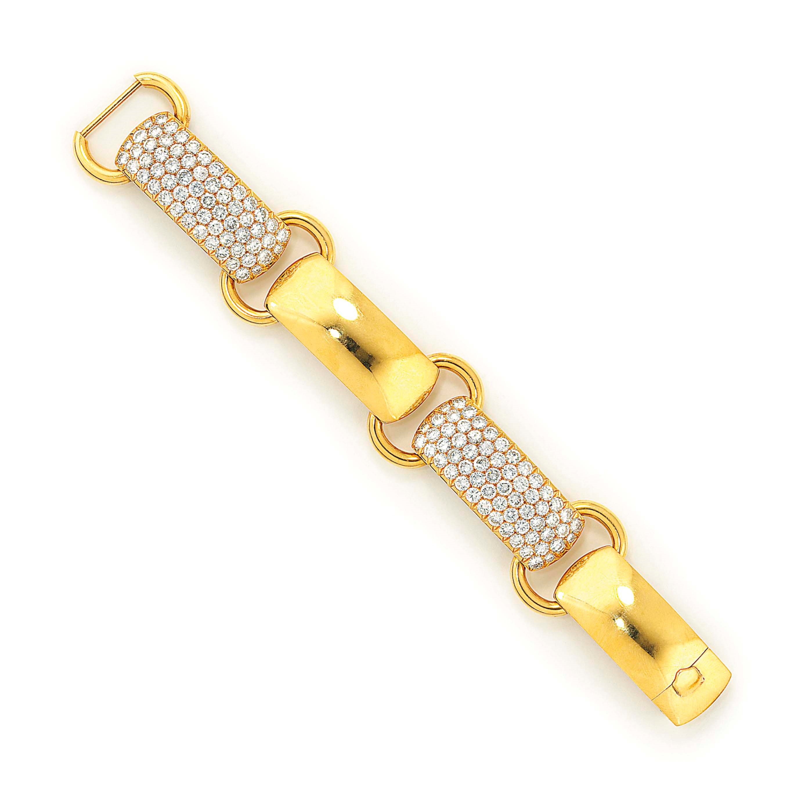 A DIAMOND-SET BRACELET