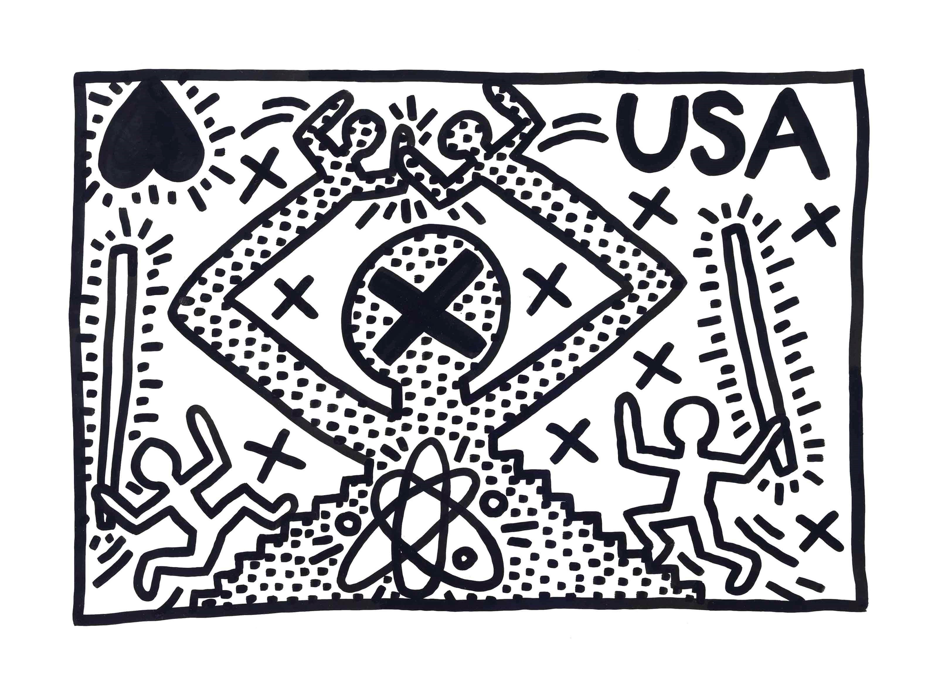 Keith Haring (1958-1990)