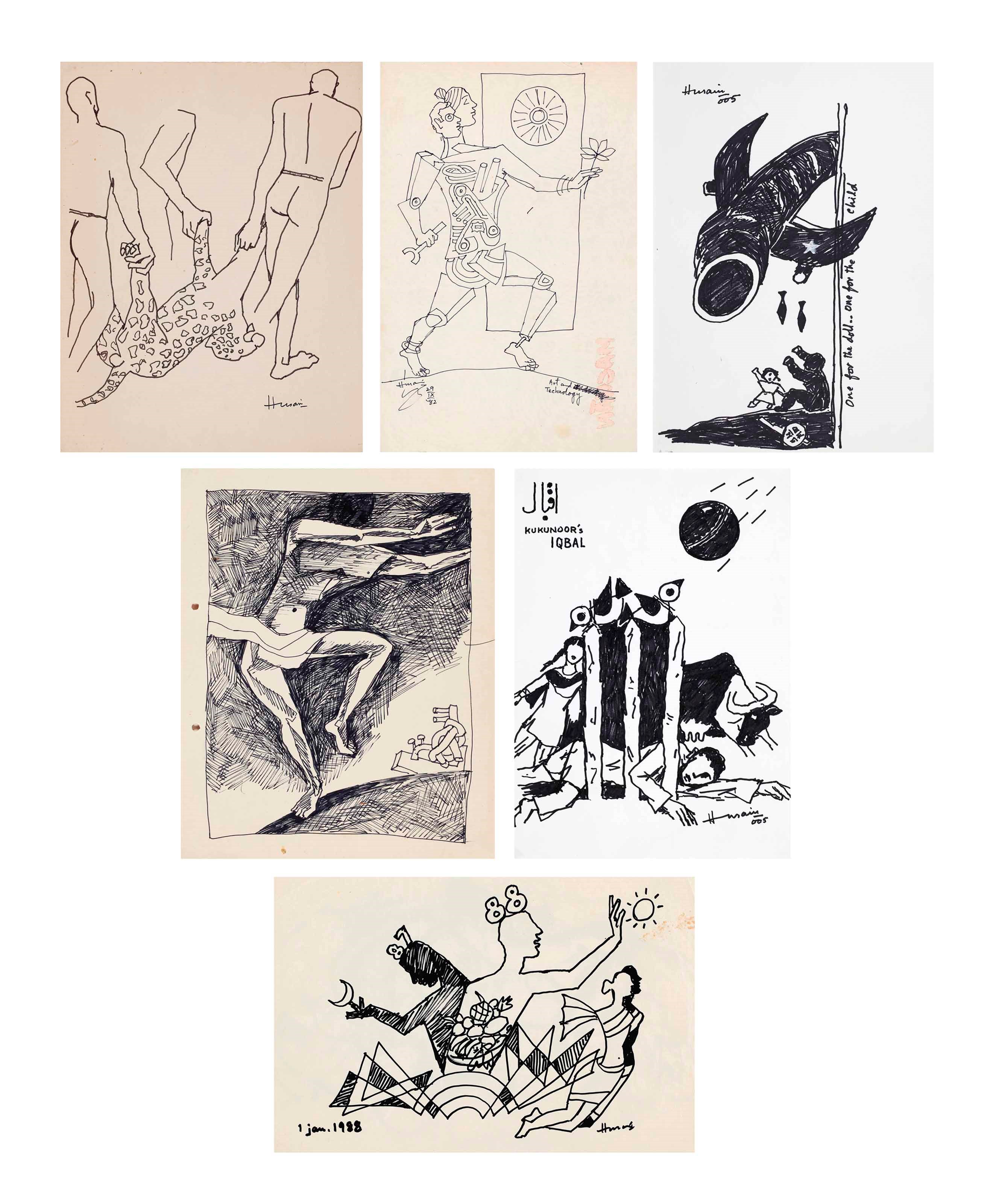 MAQBOOL FIDA HUSAIN (1913-2011)
