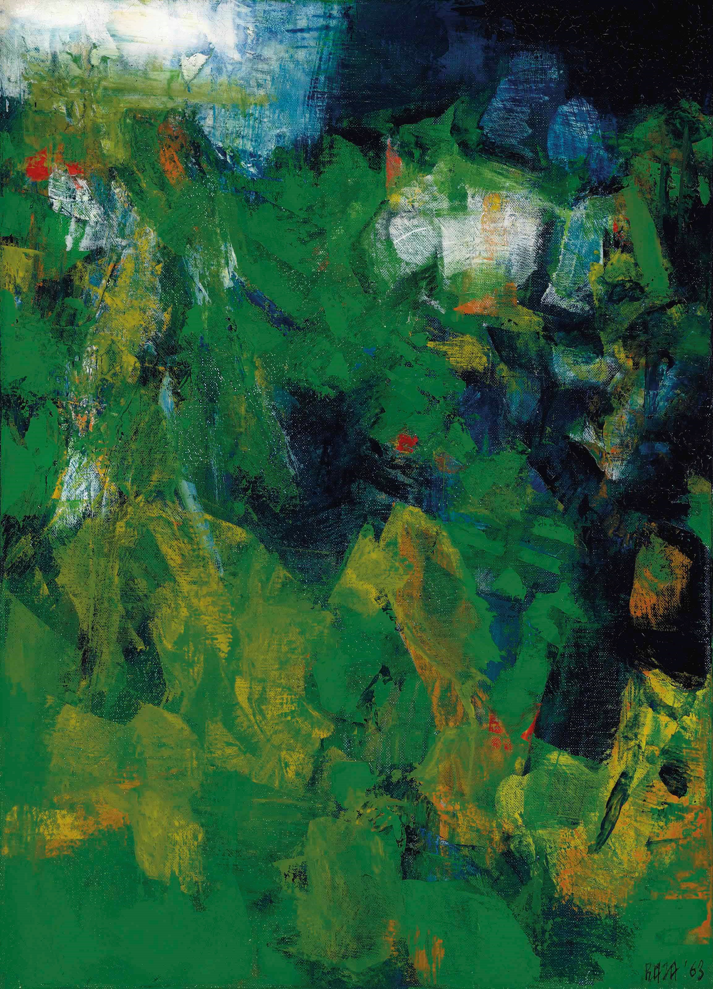 SYED HAIDER RAZA (B. 1922)