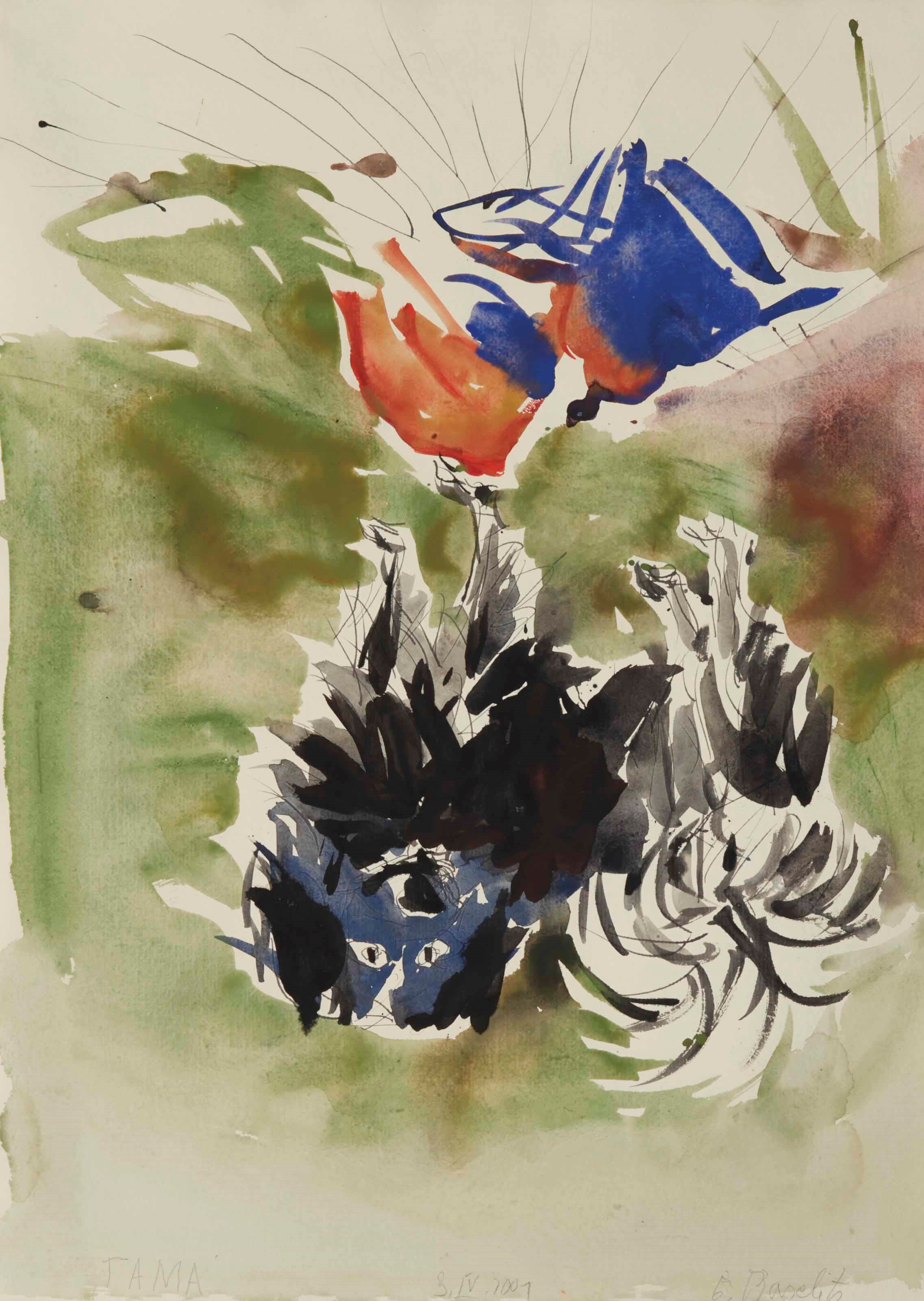 GEORG BASELITZ (NÉ EN 1938)