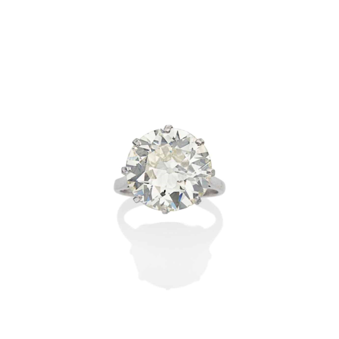 BAGUE SOLITAIRE DIAMANT
