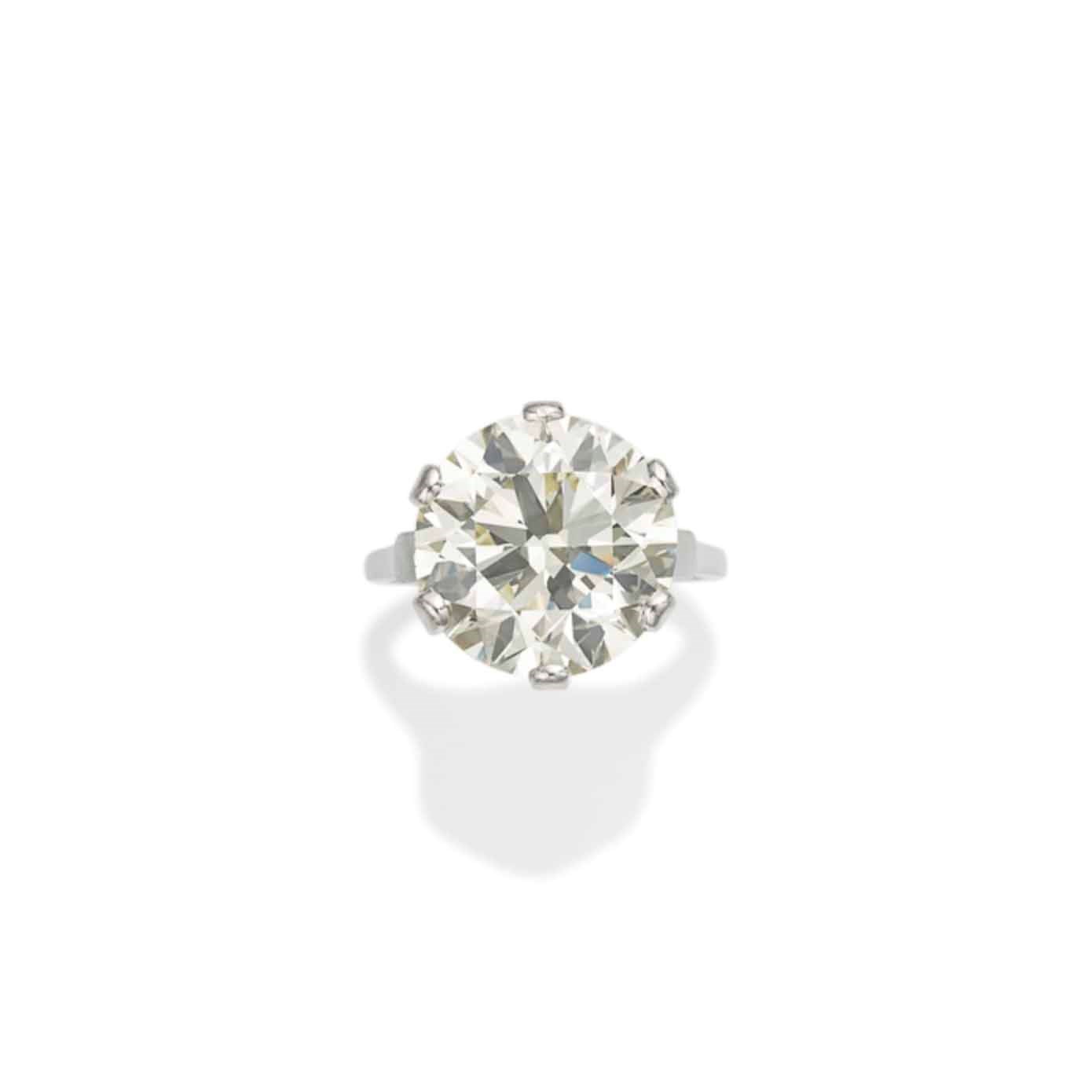 BAGUE SOLITAIRE DIAMANT