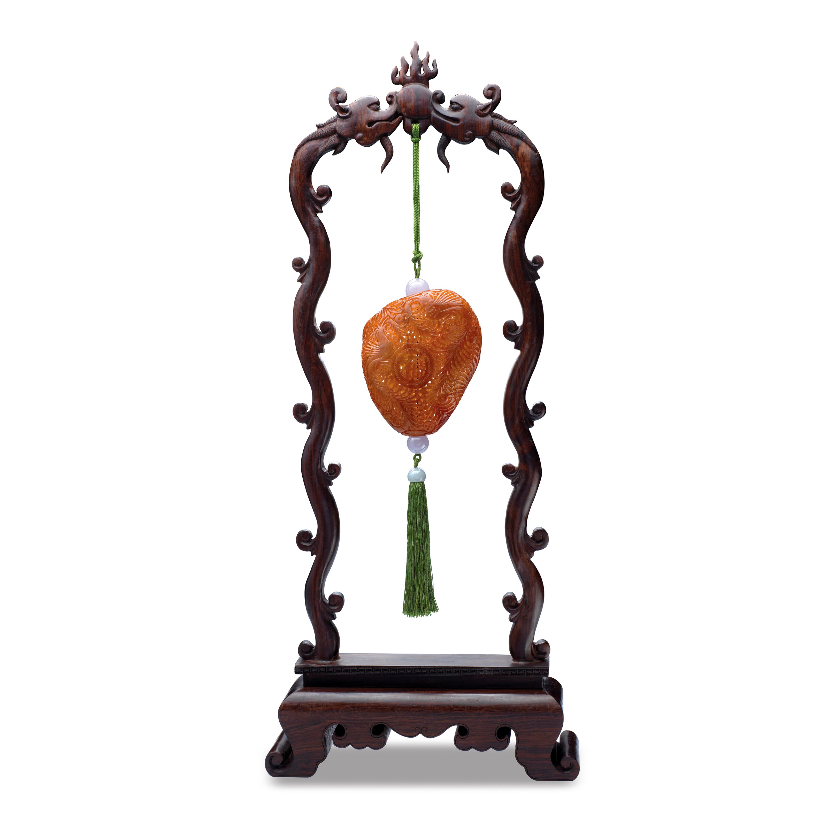 A JADEITE CARVING