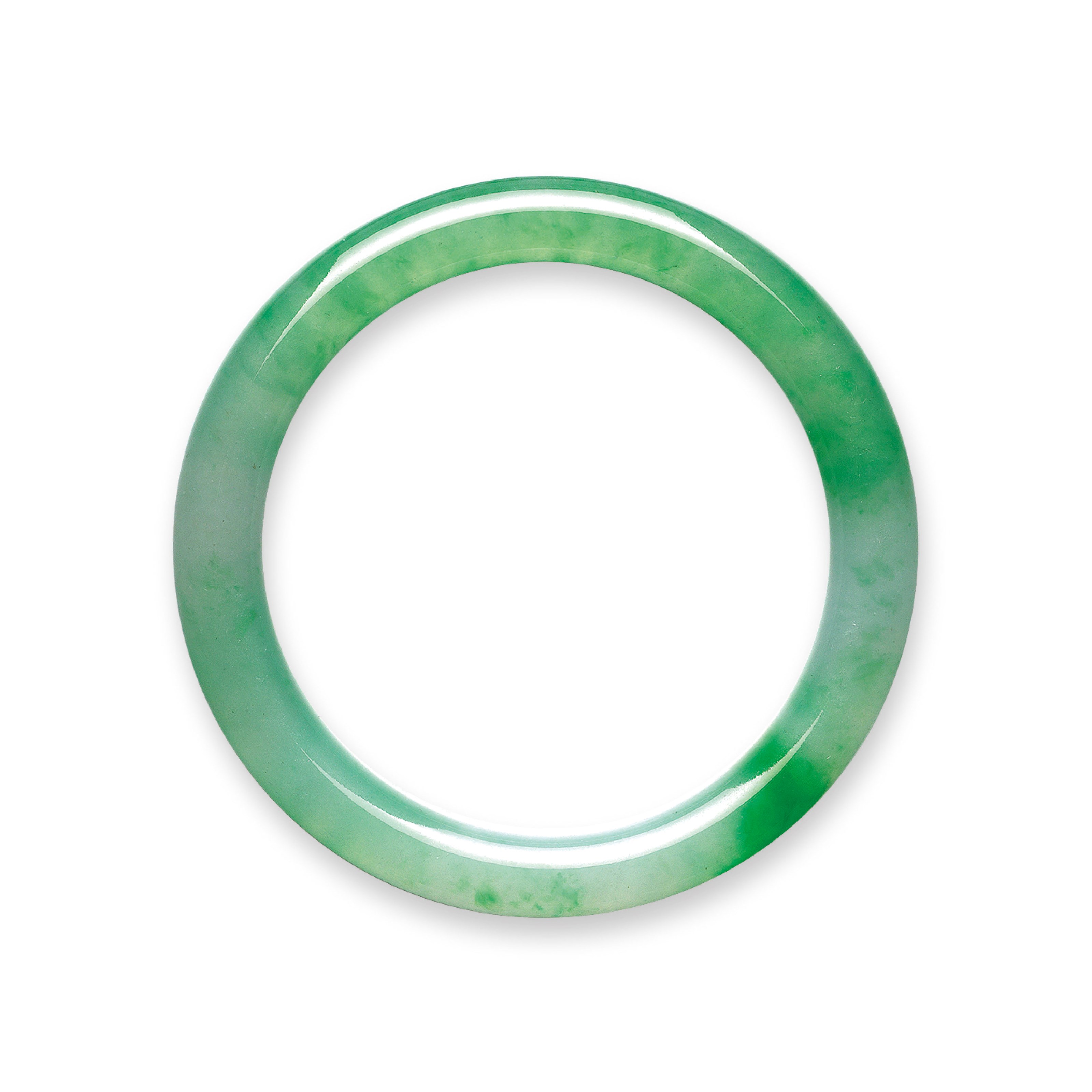 A JADEITE BANGLE