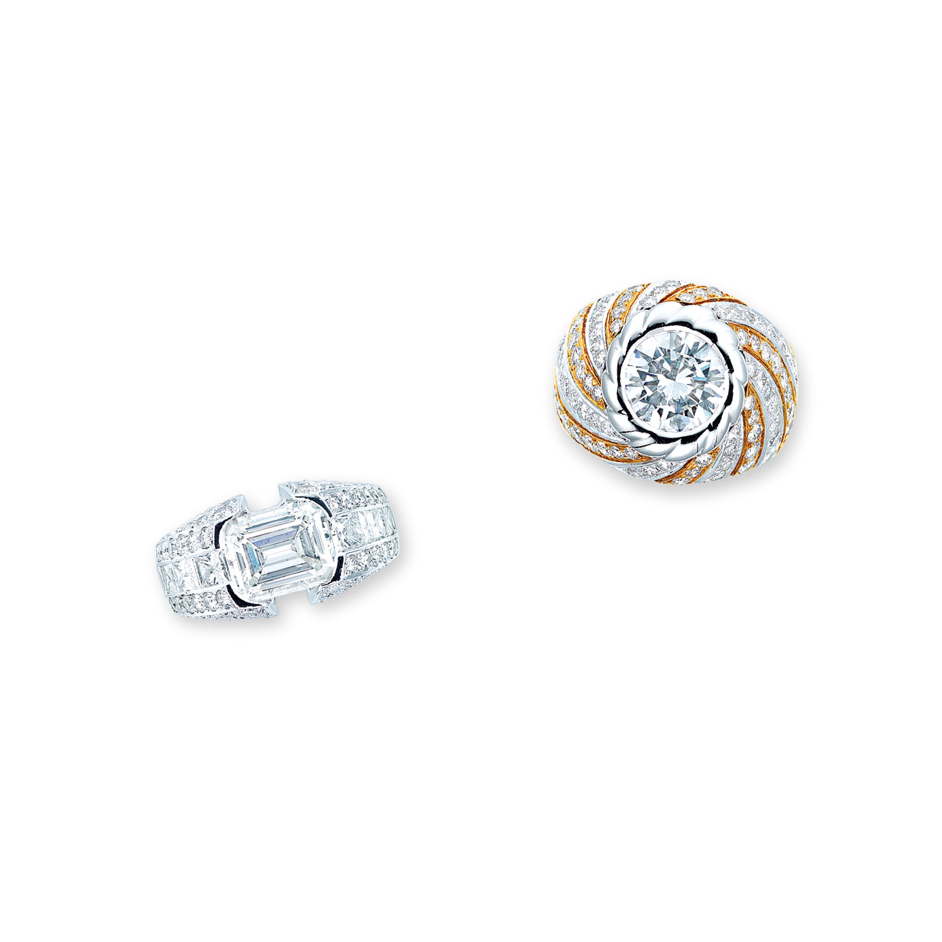 TWO DIAMOND RINGS