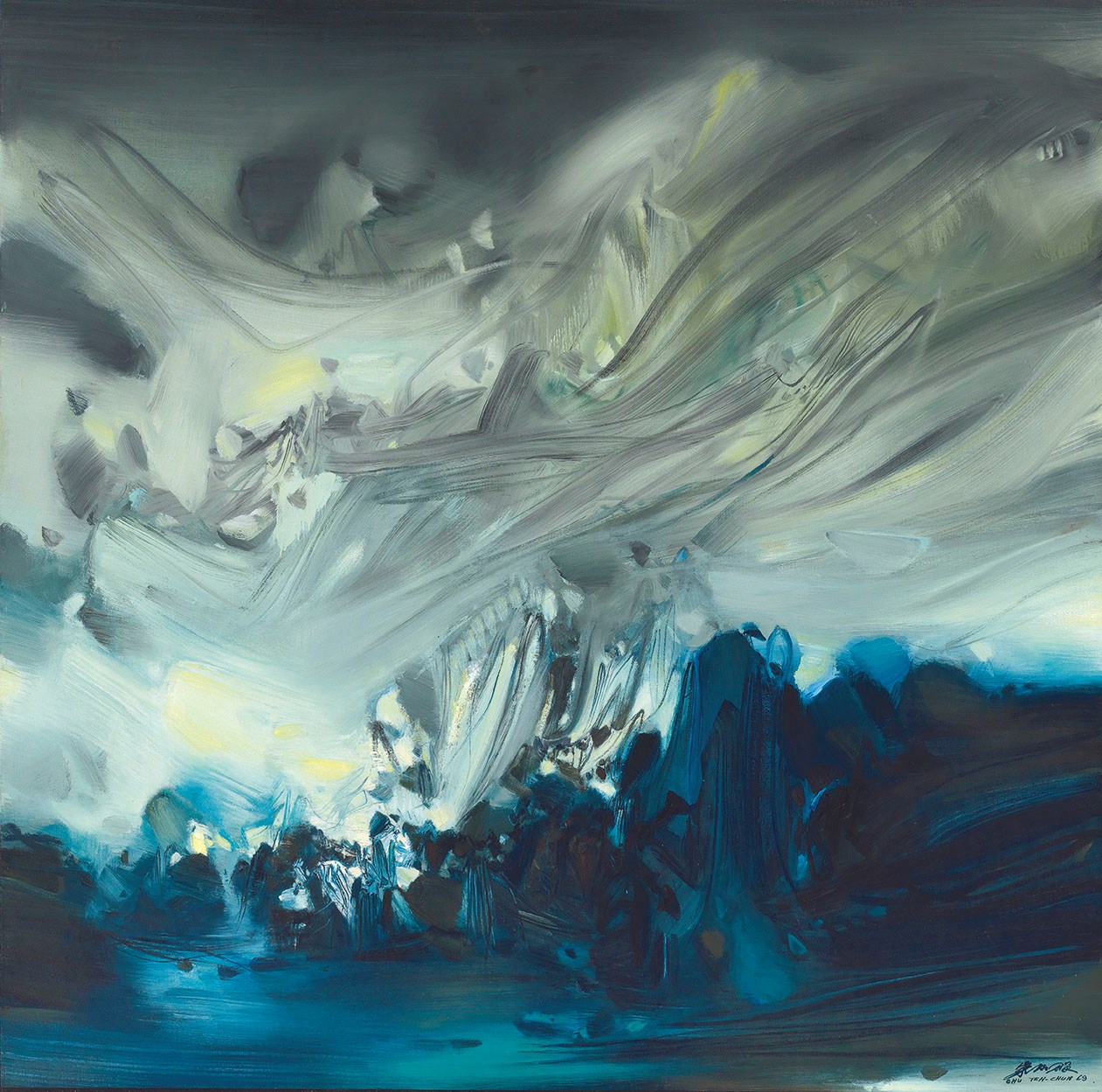 CHU TEH-CHUN (ZHU DEQUN, French/Chinese, 1920-2014)