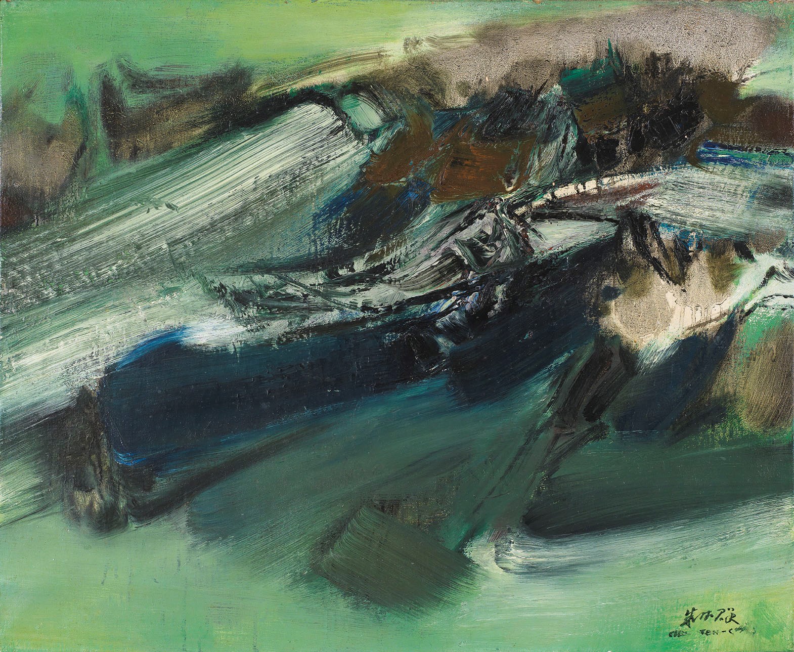 CHU TEH-CHUN (ZHU DEQUN, FRENCH/CHINESE, 1920-2014)