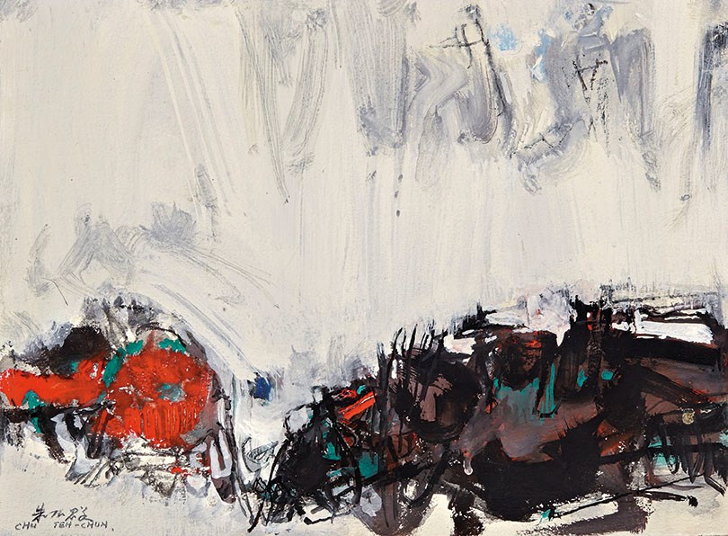CHU TEH-CHUN (ZHU DEQUN, French/Chinese, 1920-2014)
