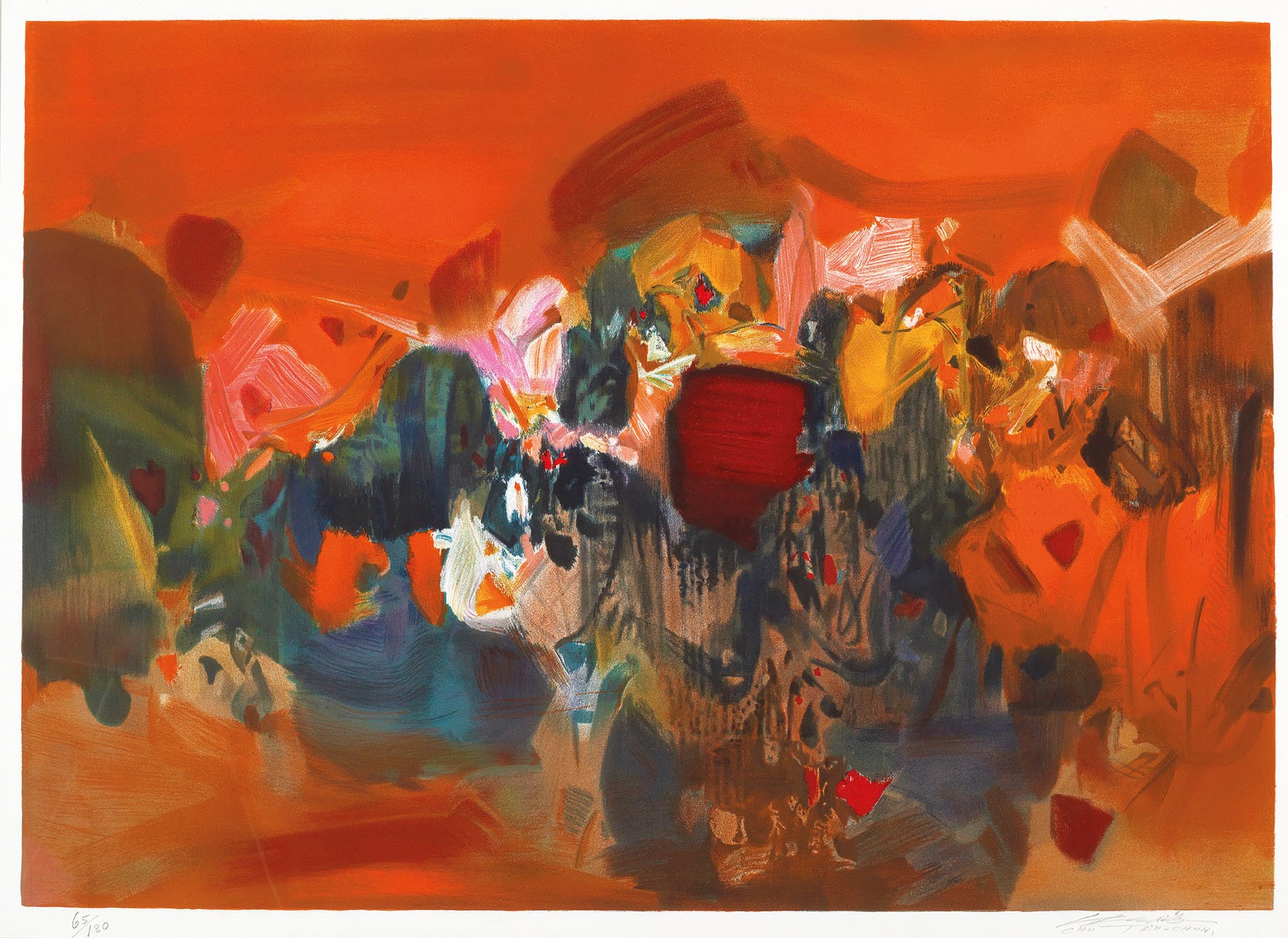 CHU TEH-CHUN (ZHU DEQUN, French/Chinese, 1920-2014)