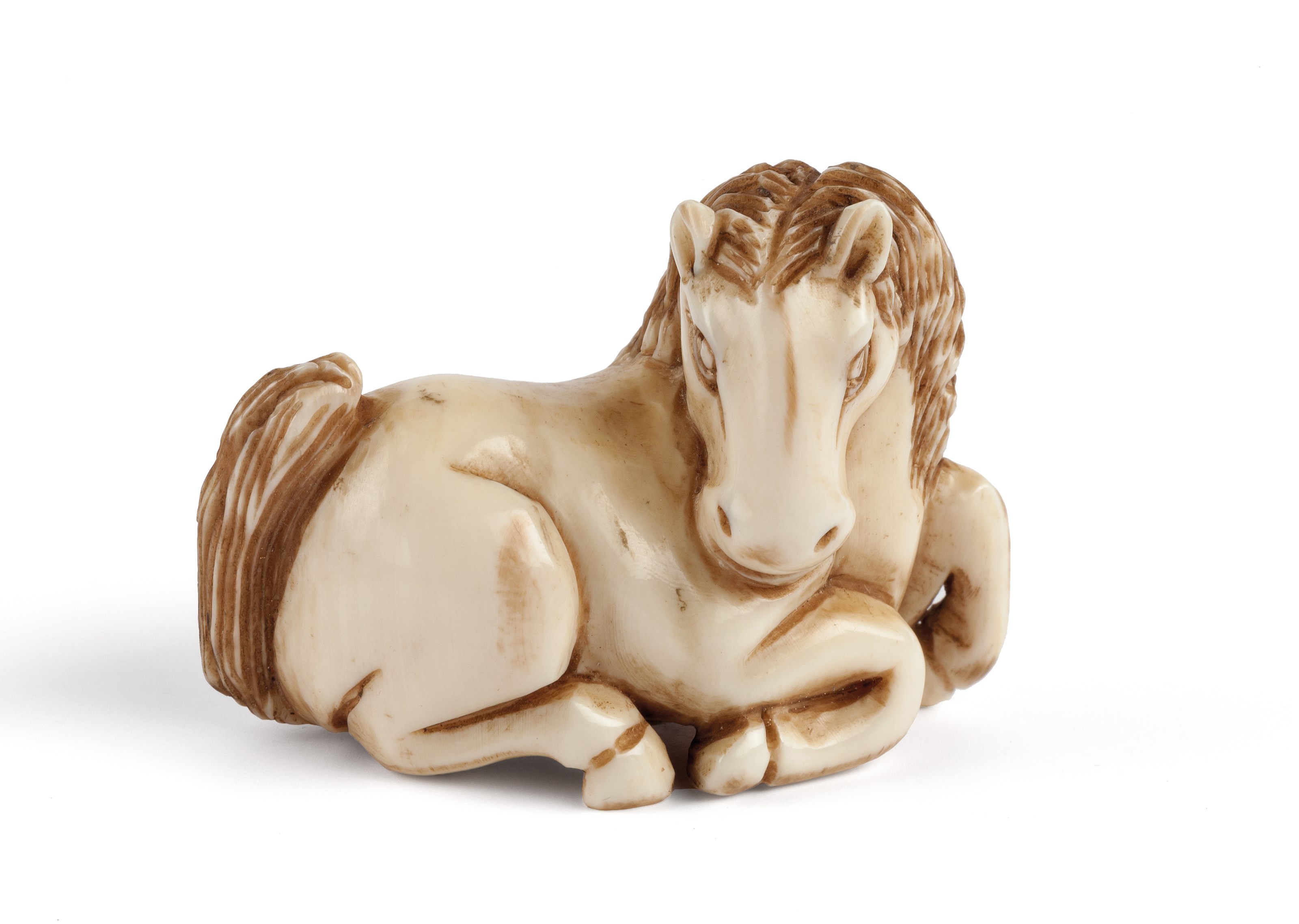 NETSUKE EN IVOIRE