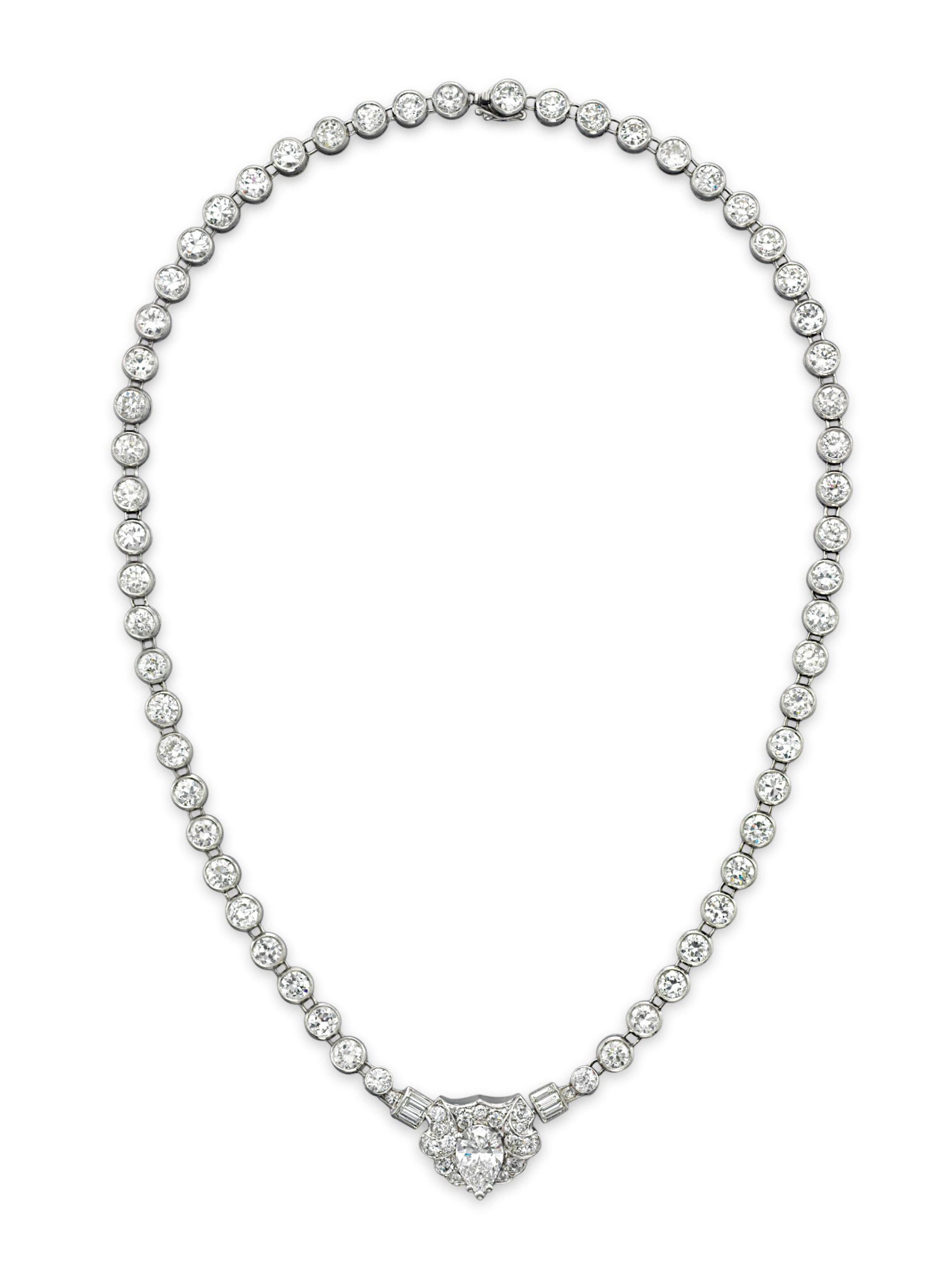 A DIAMOND NECKLACE