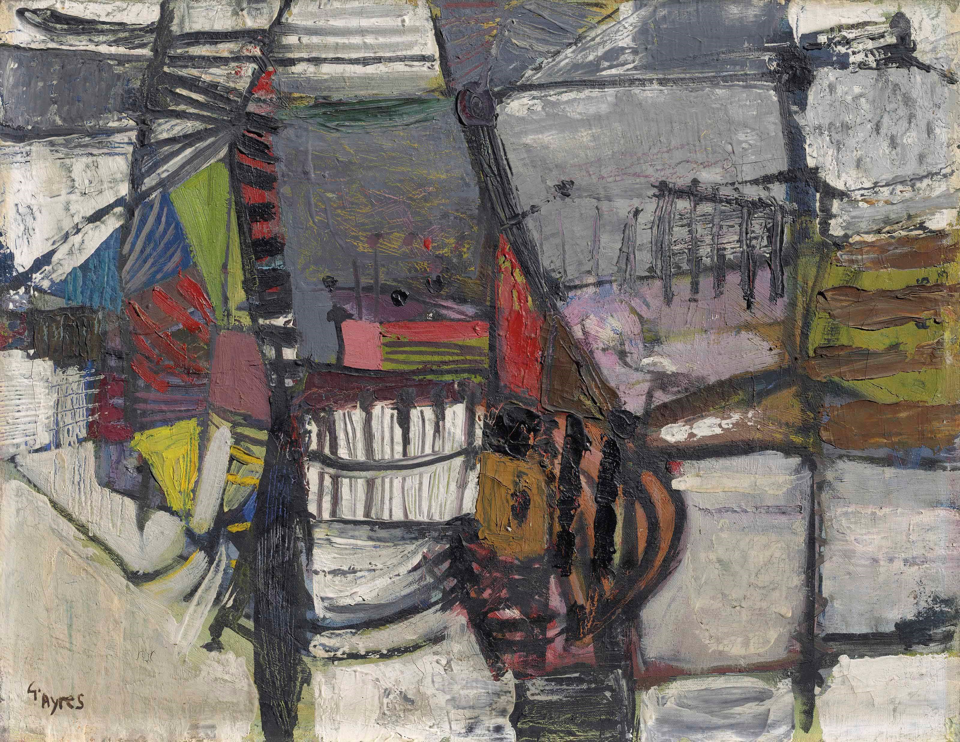 Gillian Ayres, R.A. (b. 1930)