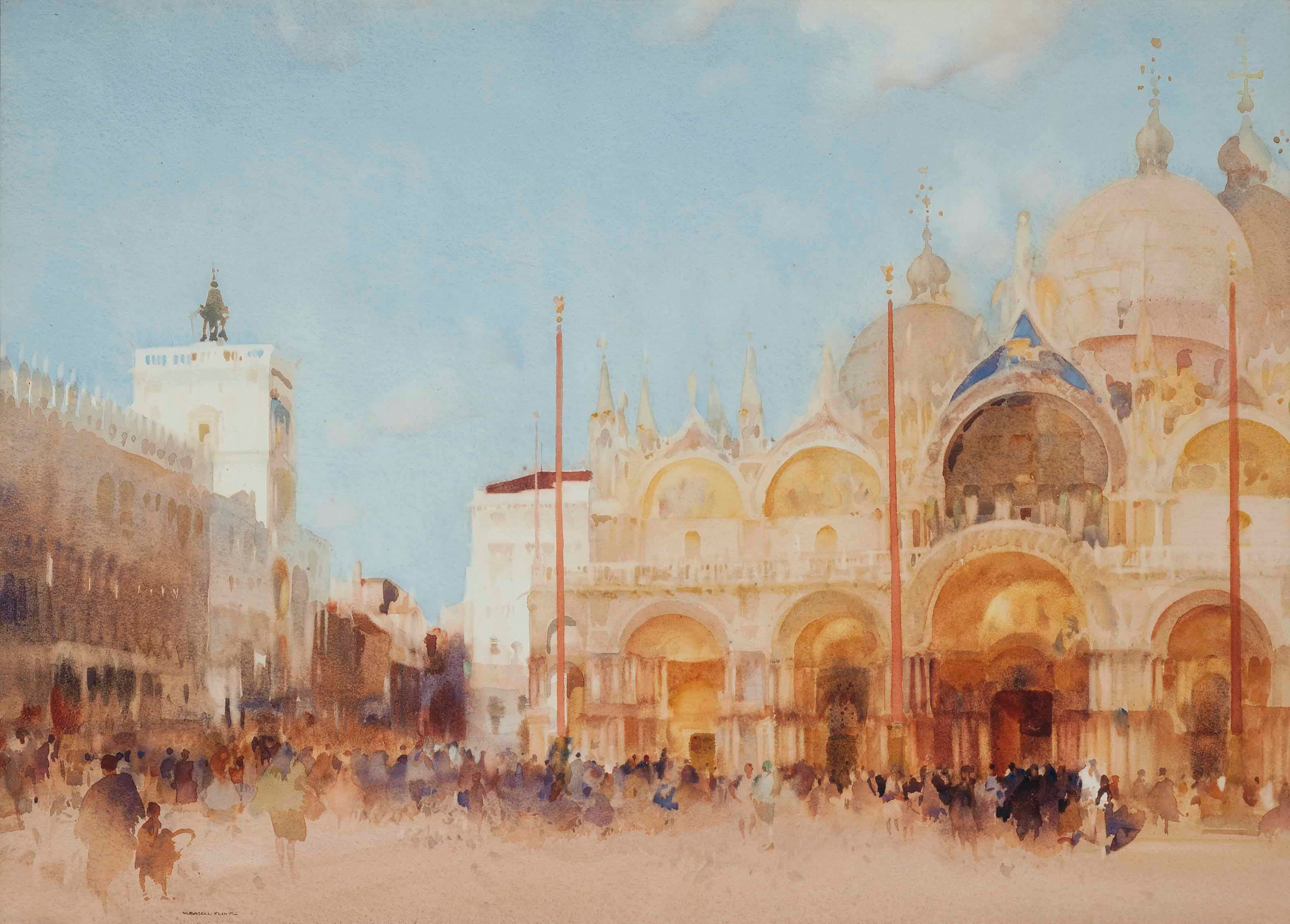 Sir William Russell Flint, R.A., P.R.W.S., R.S.W. (1880-1969)