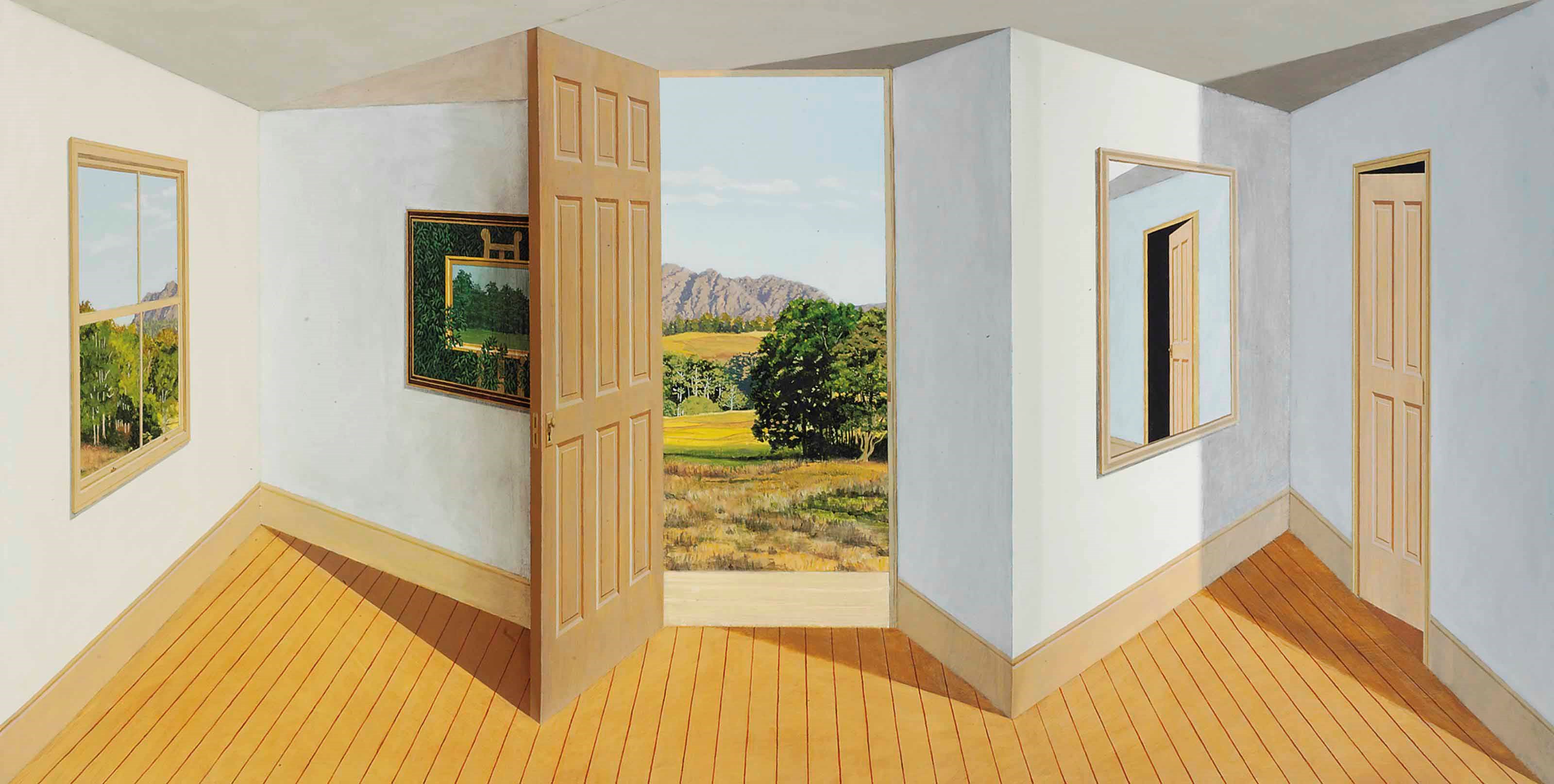 Patrick Hughes (b. 1939)